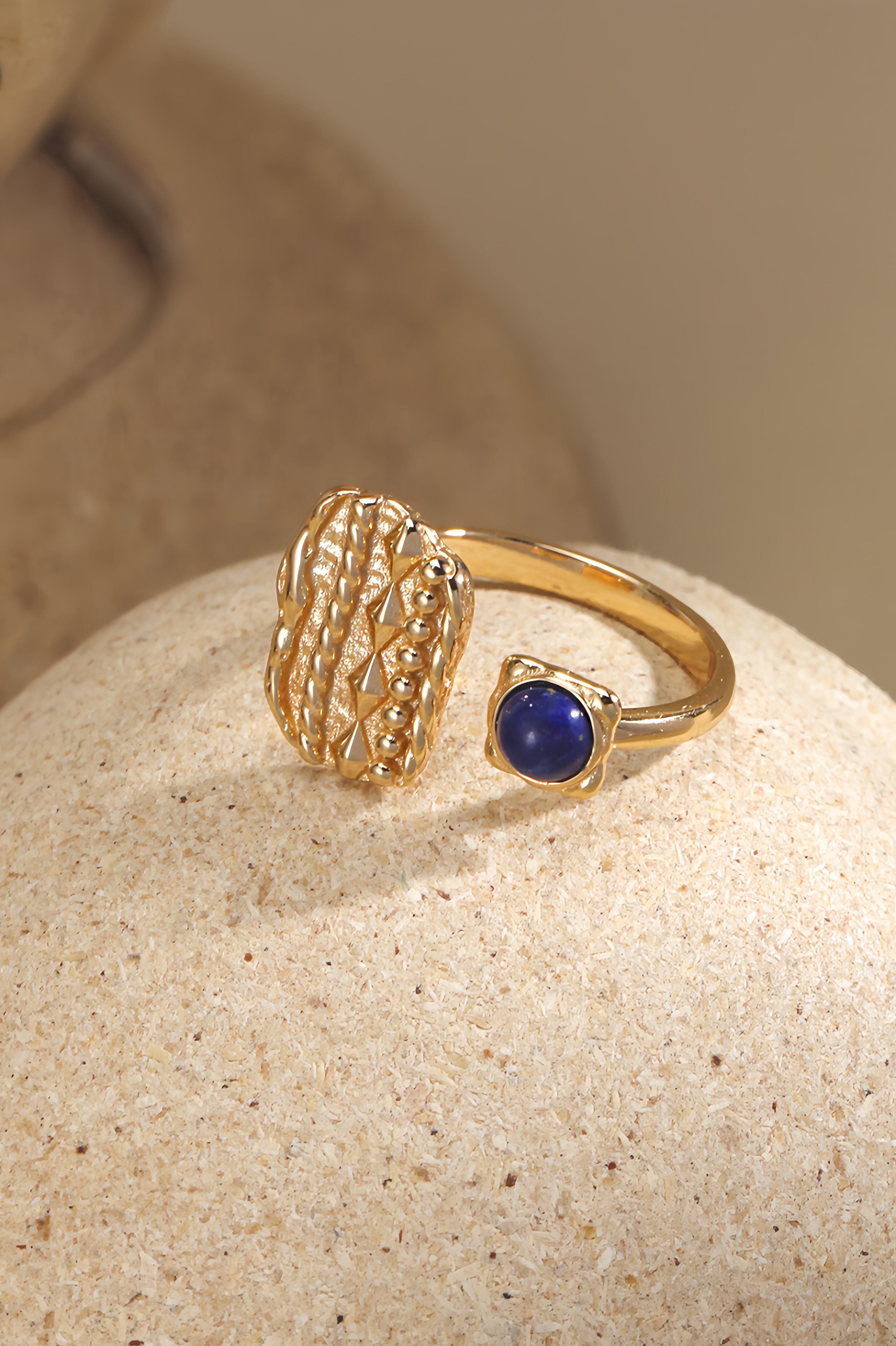 18K S925 sterling silver fashion personality senior sense bracelet ring necklace