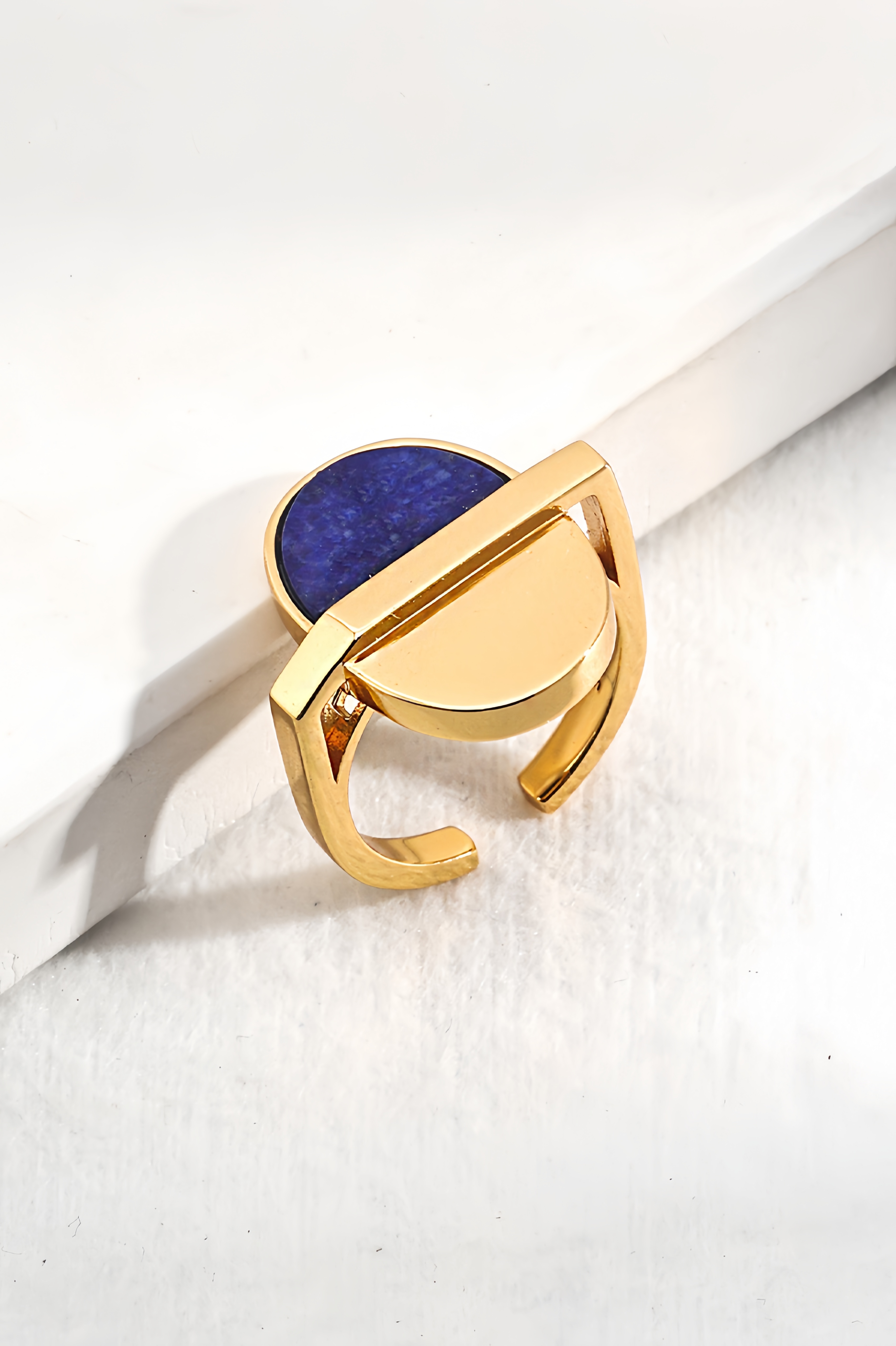 African Opal, 5A Zircon, Rainbow Nano Ring