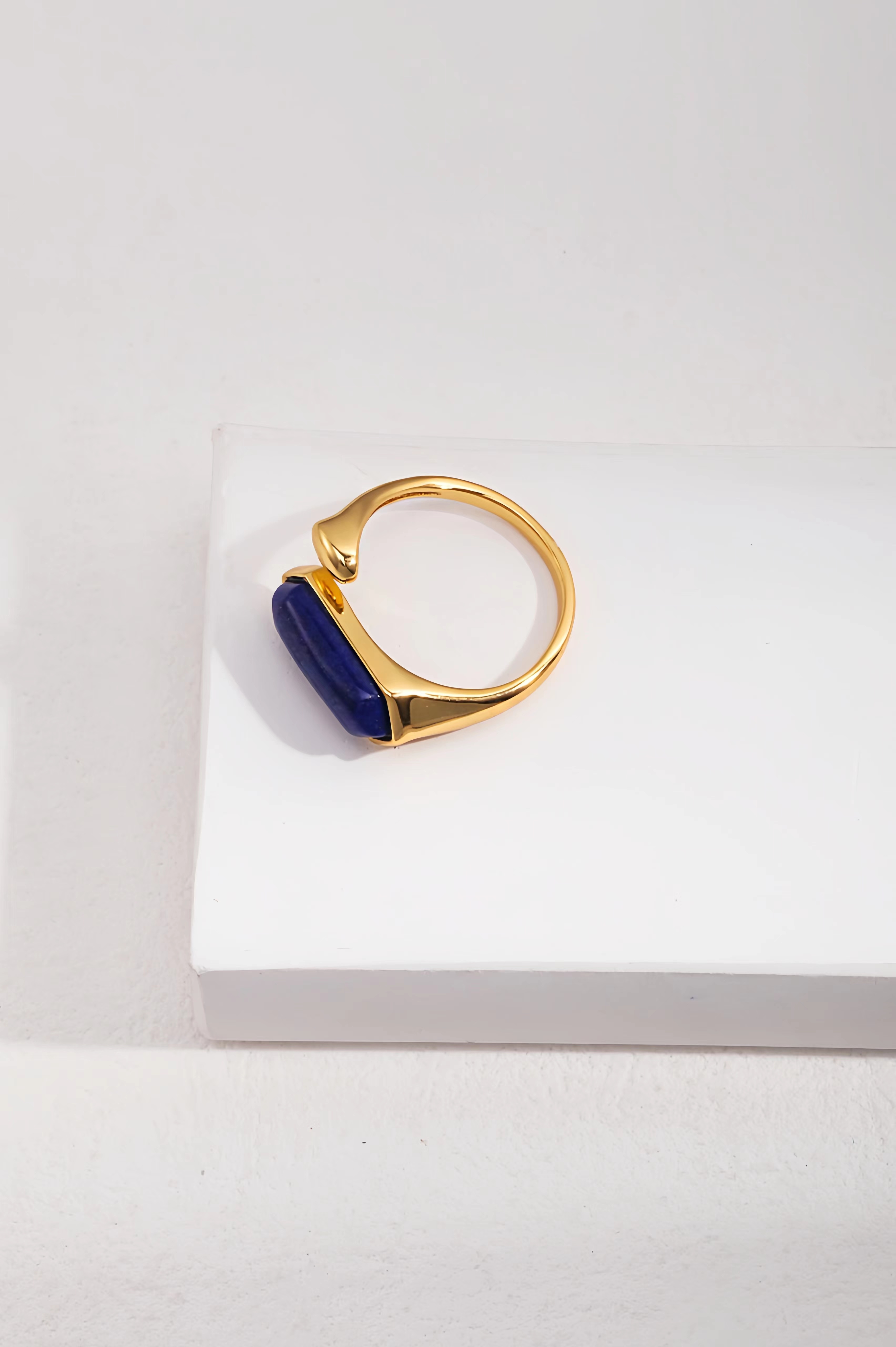 African Opal, 5A Zircon, Rainbow Nano Ring