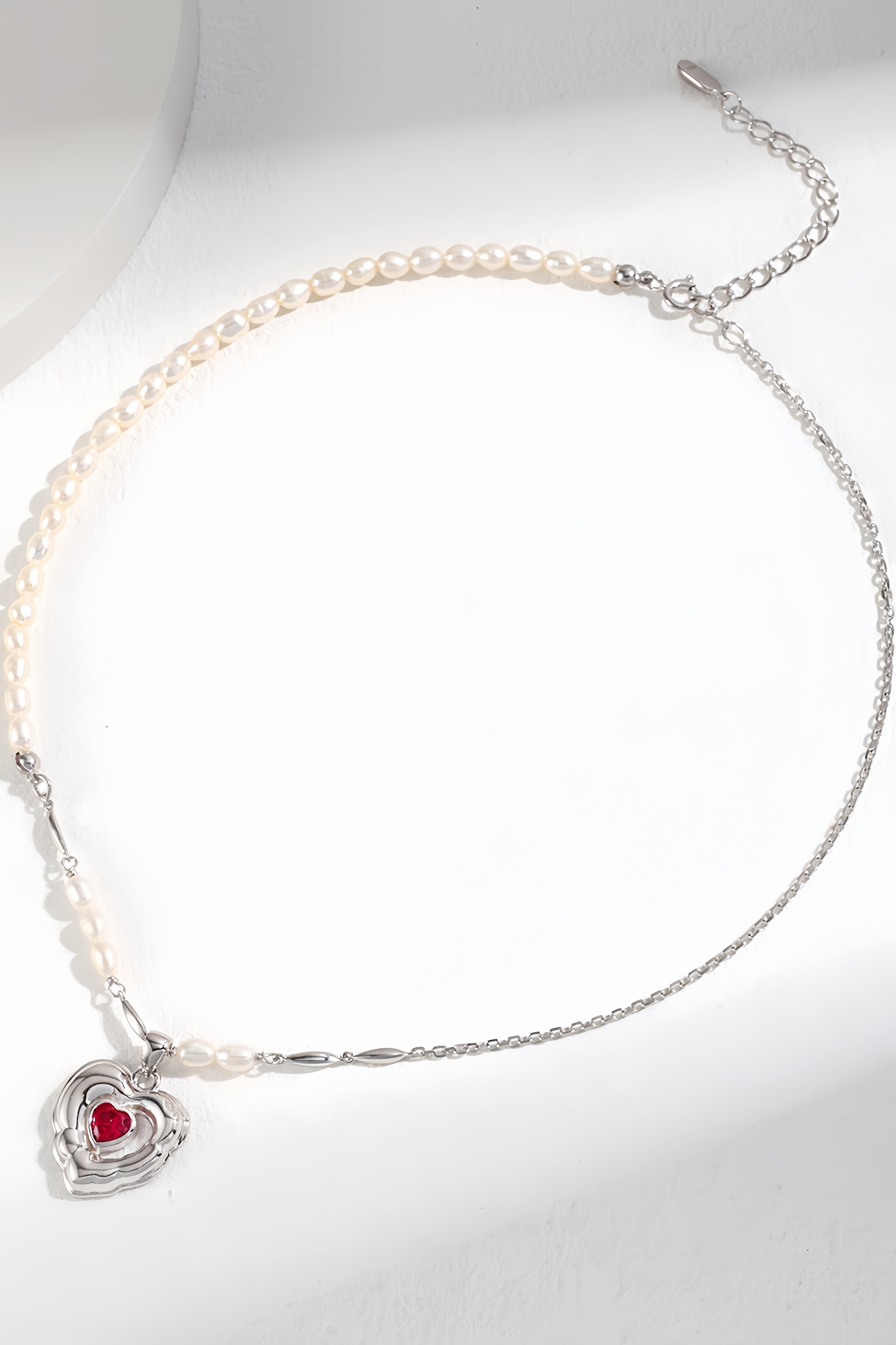  18K Natural Watercress Agate Necklace