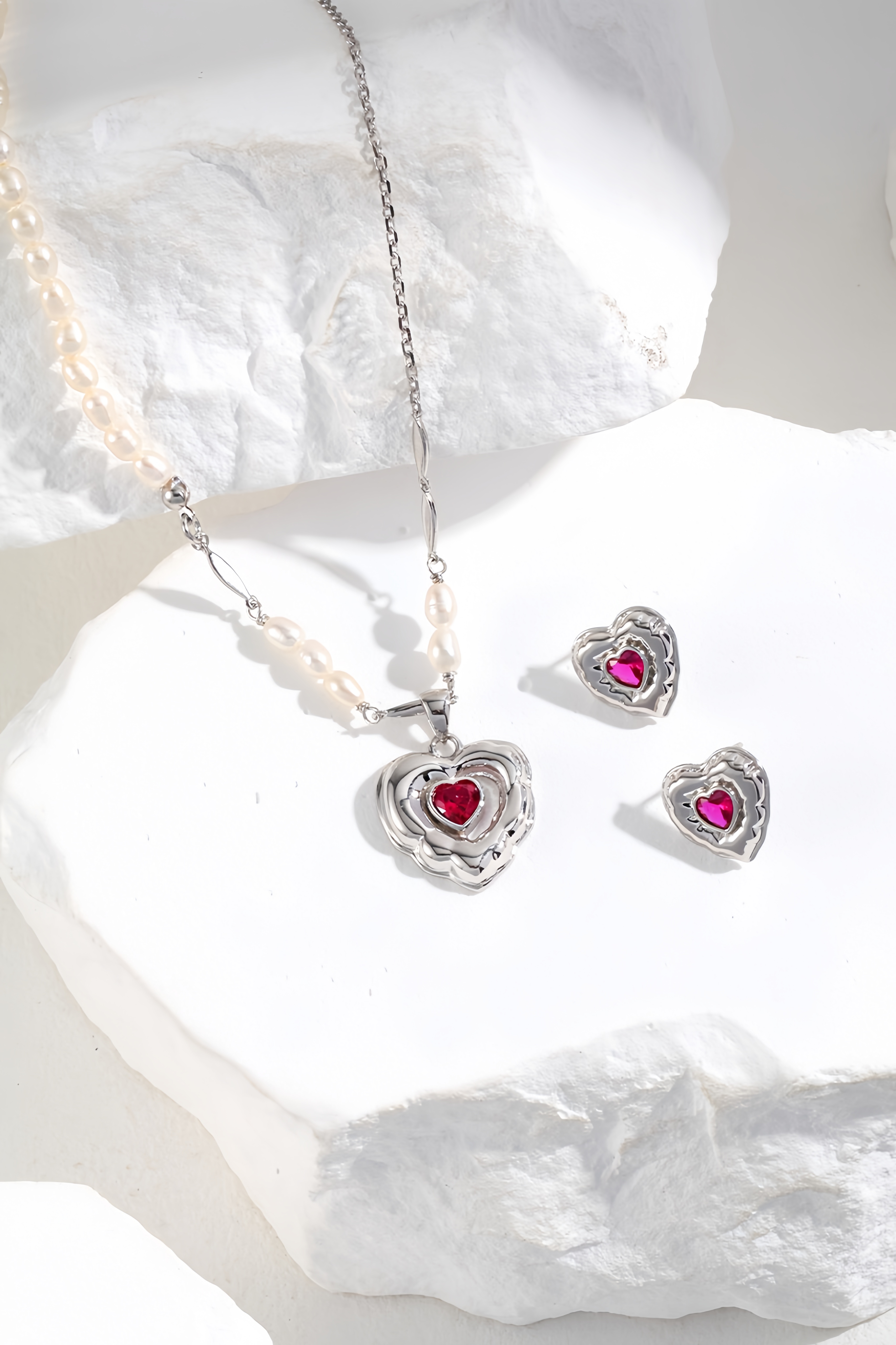  18K Natural Watercress Agate Necklace