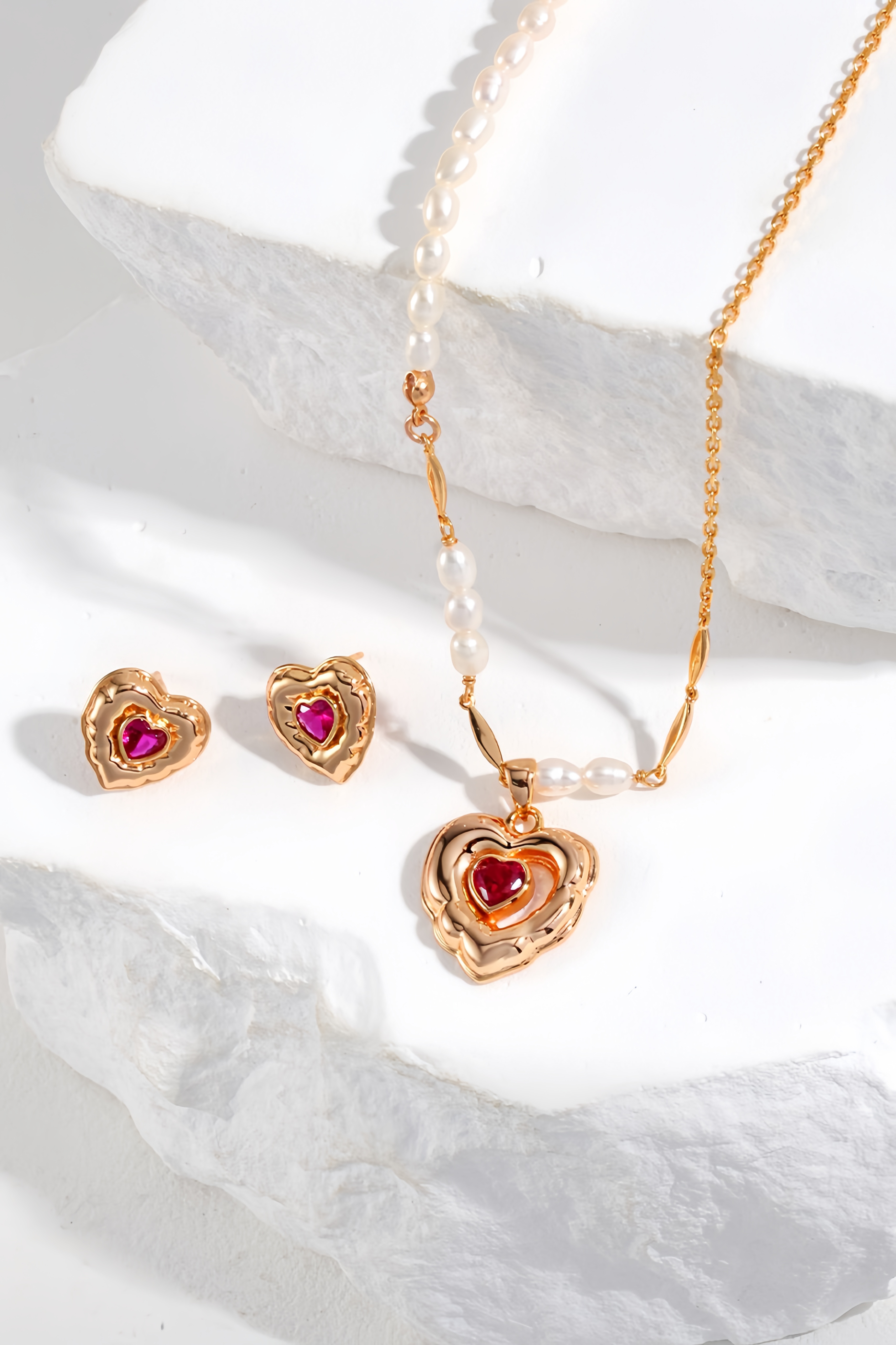  18K Natural Watercress Agate Necklace