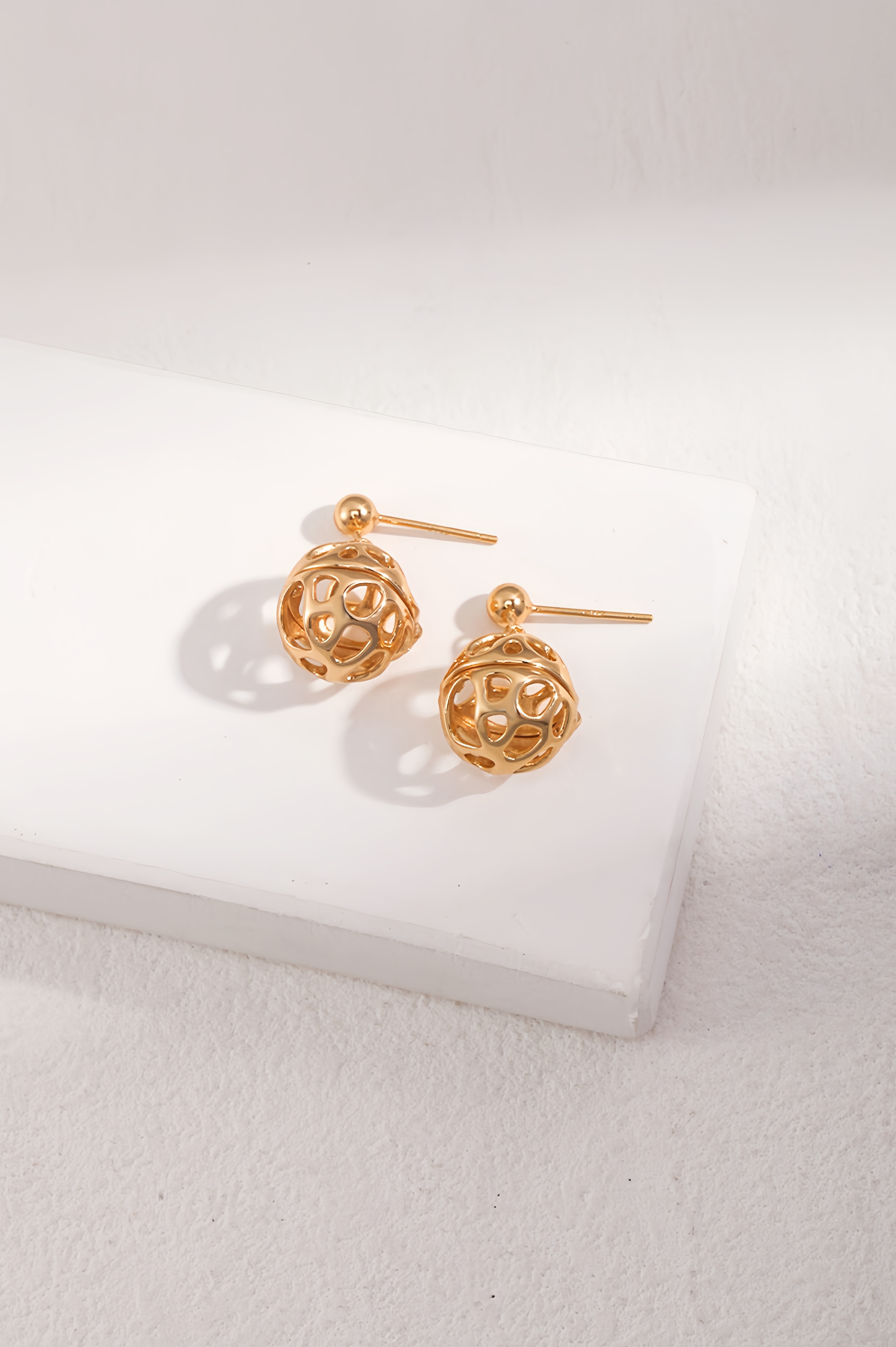 18K S925 Sterling Silver Fashion Personalized Premium Feeling Fun Earrings Necklace