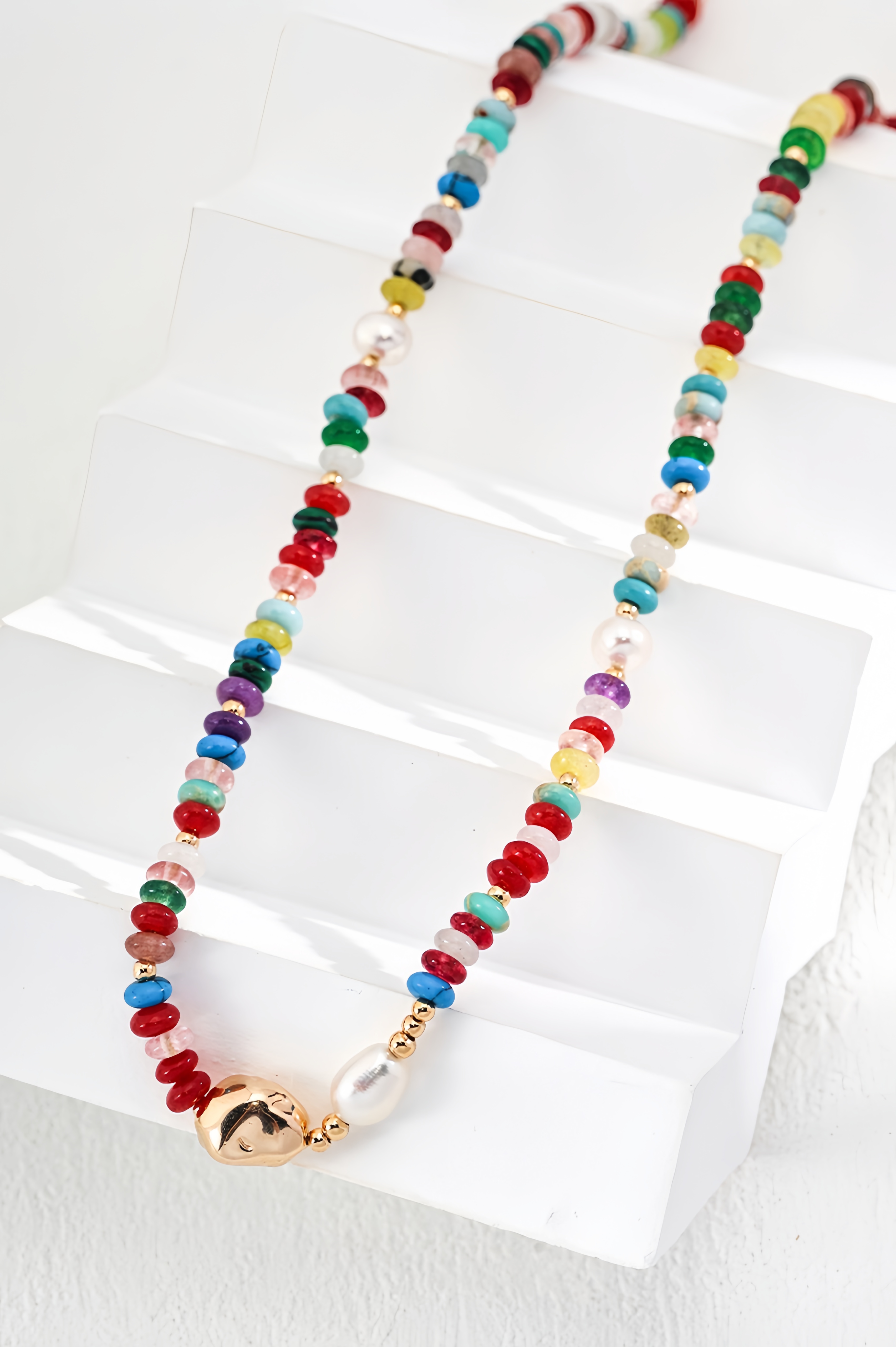 18K S925 Sterling Silver Fashion Personalized Color Stone Bracelet Necklace Earrings