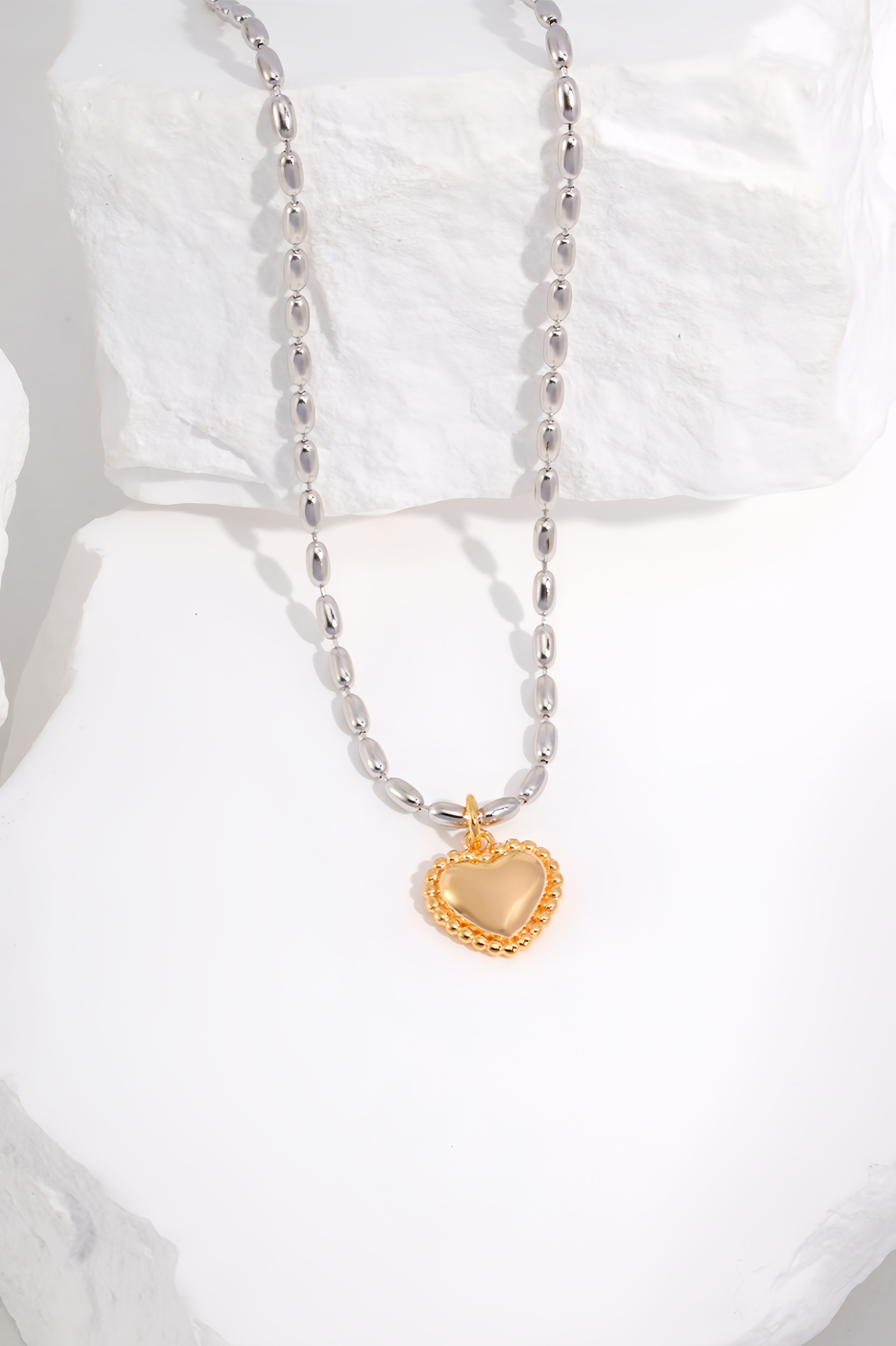 18K S925 Sterling Silver Fashion Vintage Noble INS Wind Necklace