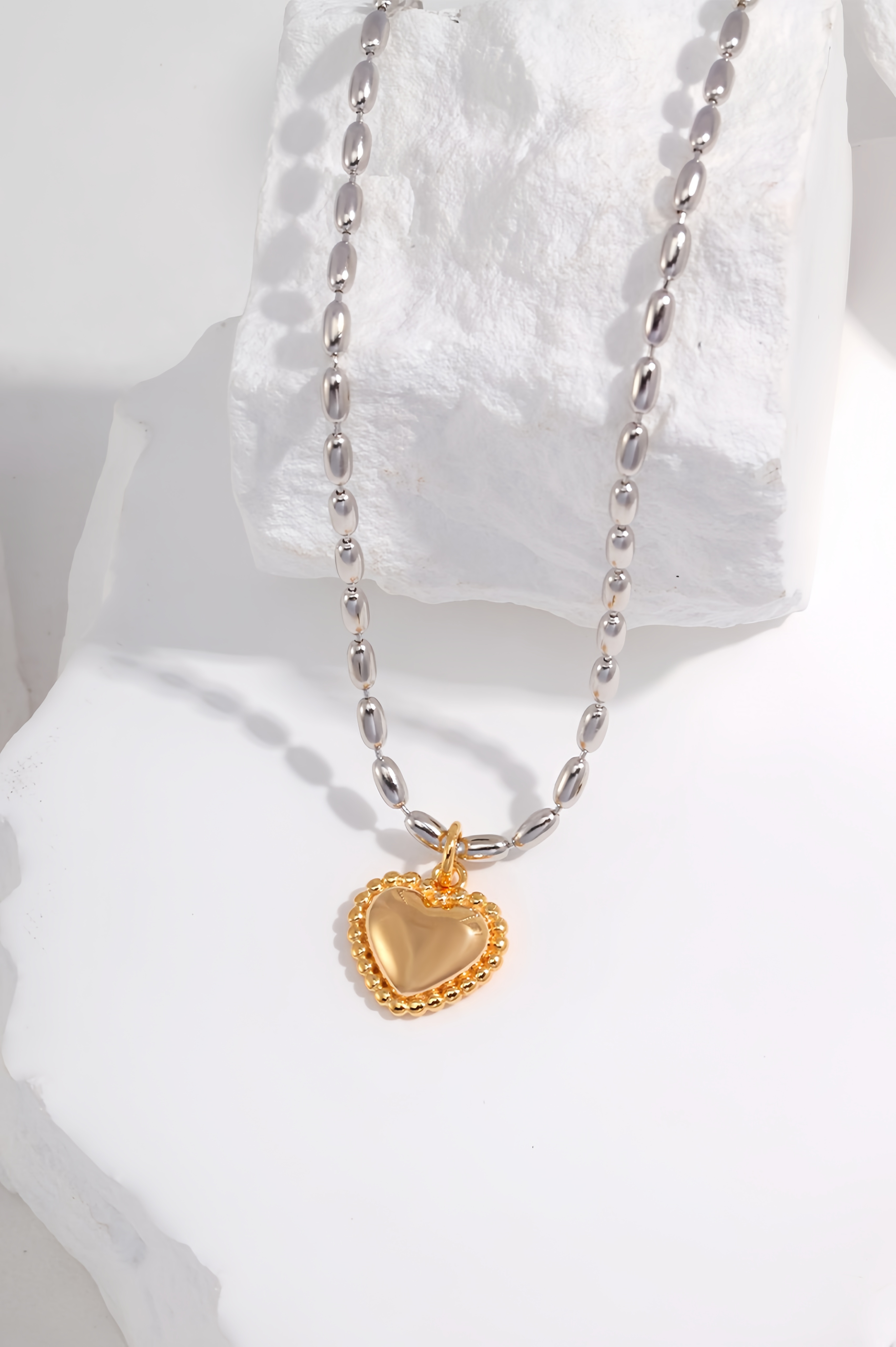 18K S925 Sterling Silver Fashion Vintage Noble INS Wind Necklace