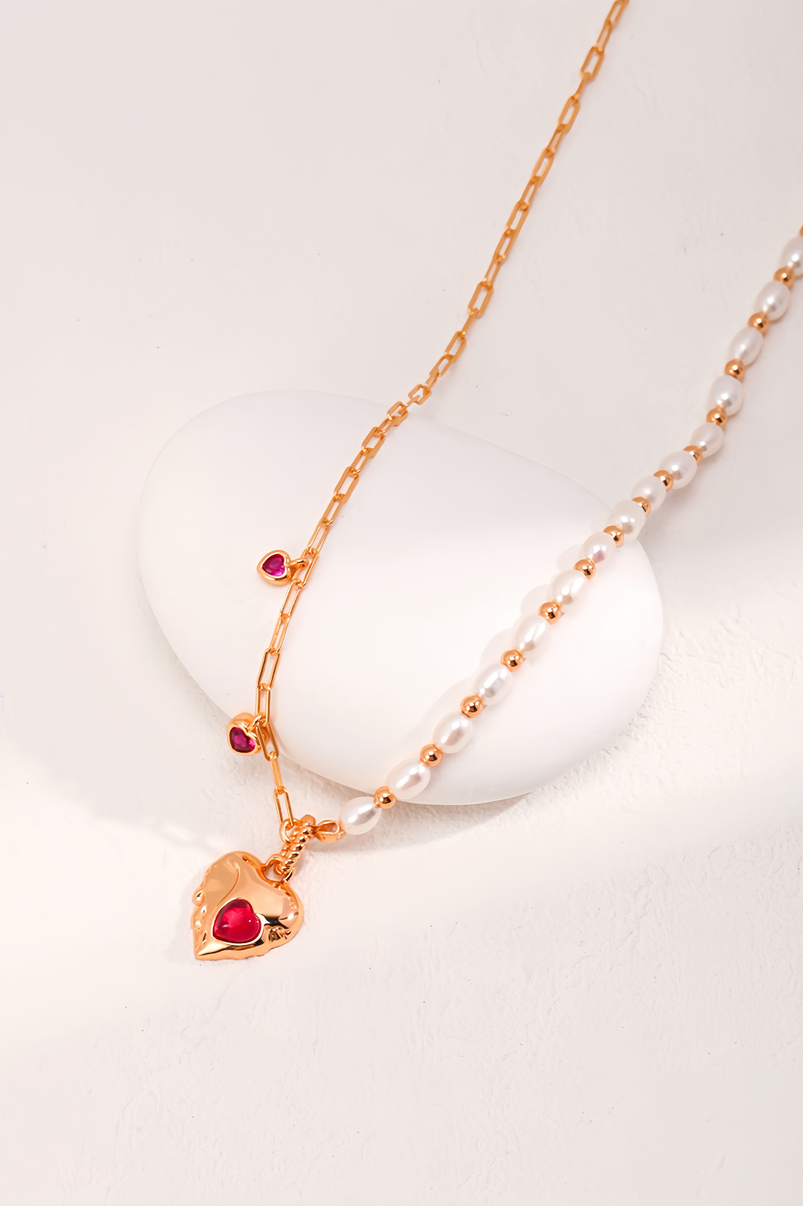 18K S925 Sterling Silver Fashion Exquisite Premium Feeling Necklace