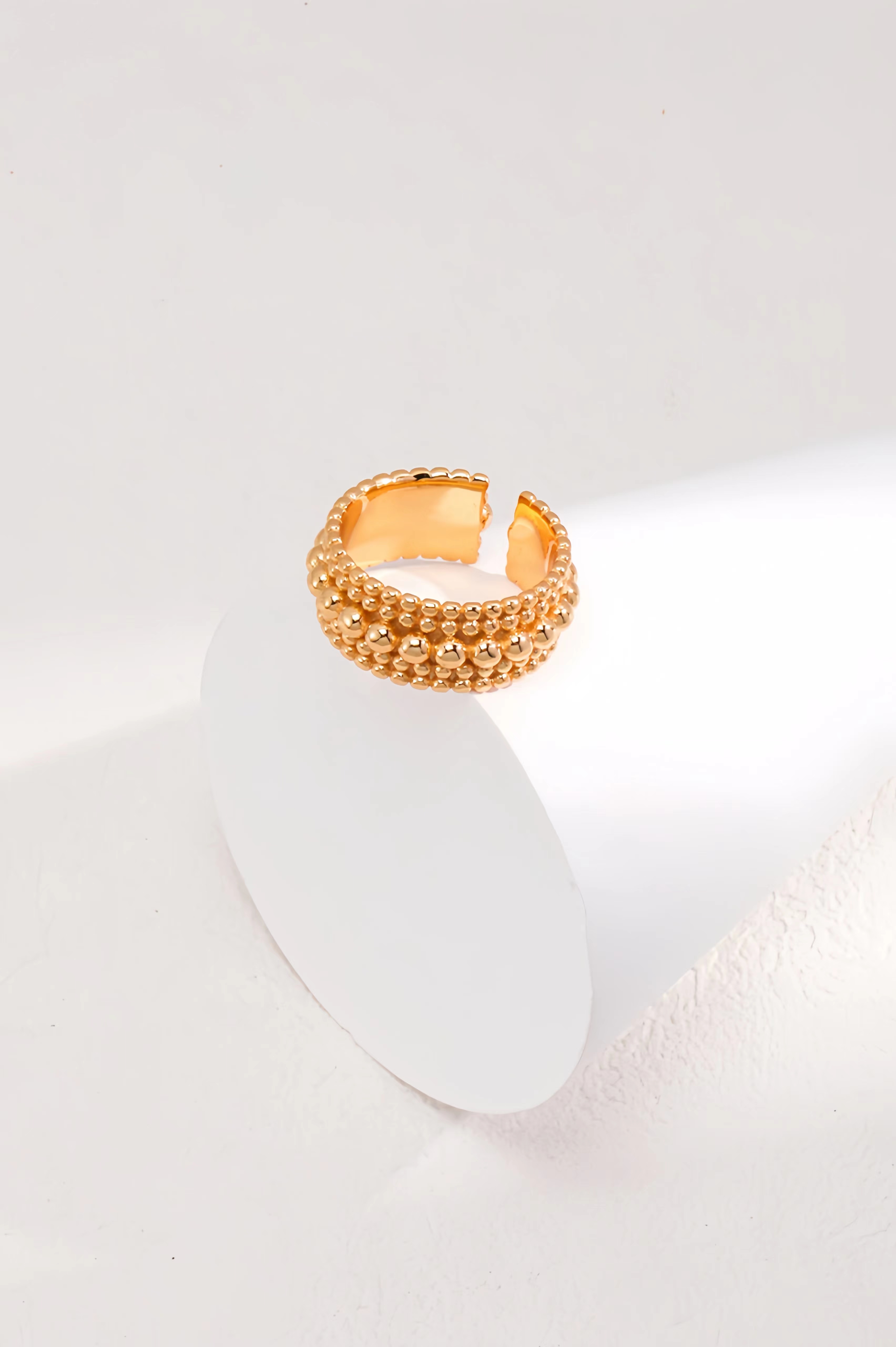 18K S925 Sterling Silver Fashion Exquisite Premium Feeling Ring Necklace