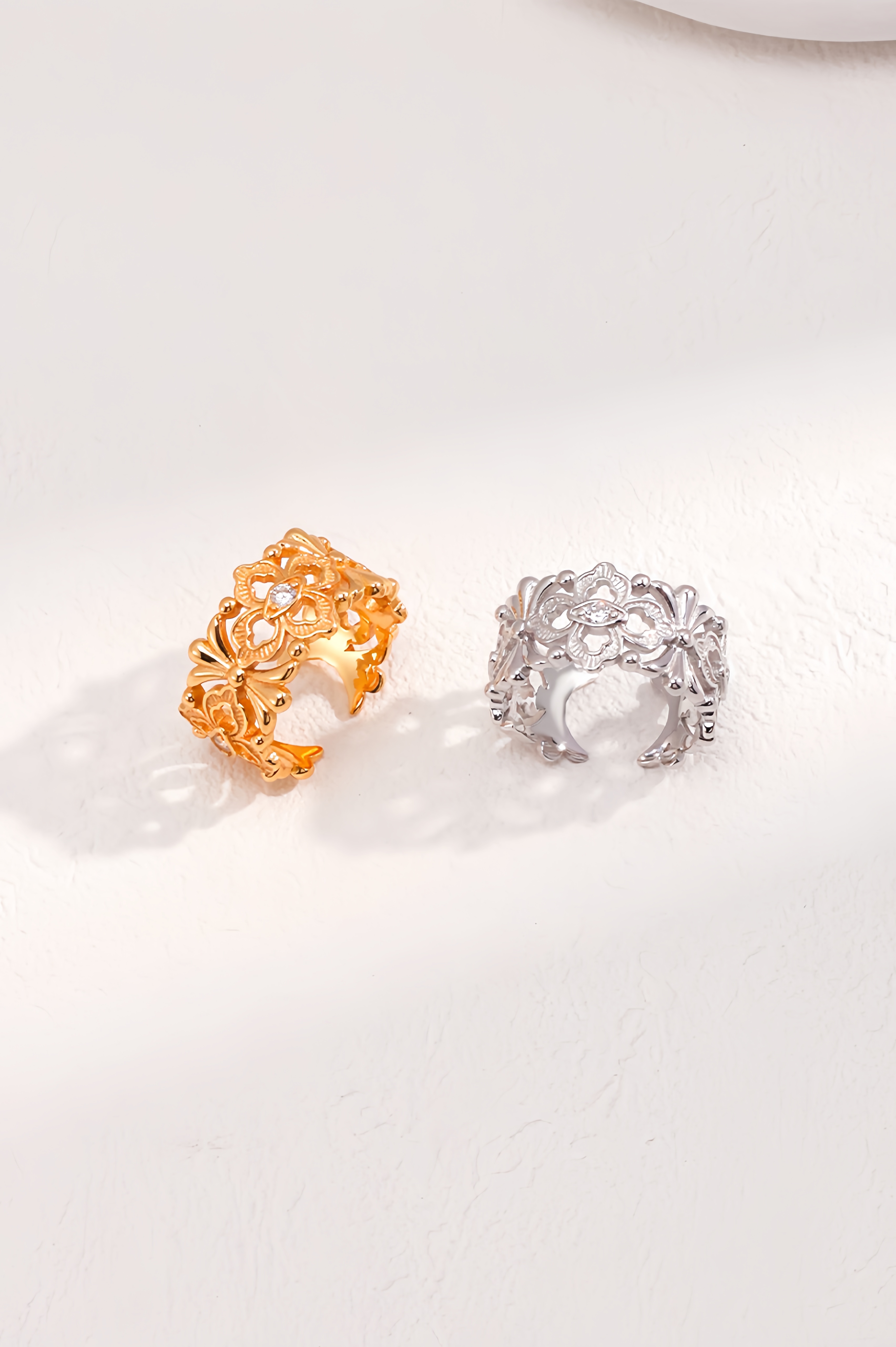 18K S925 Sterling Silver Fashion Exquisite Premium Ring