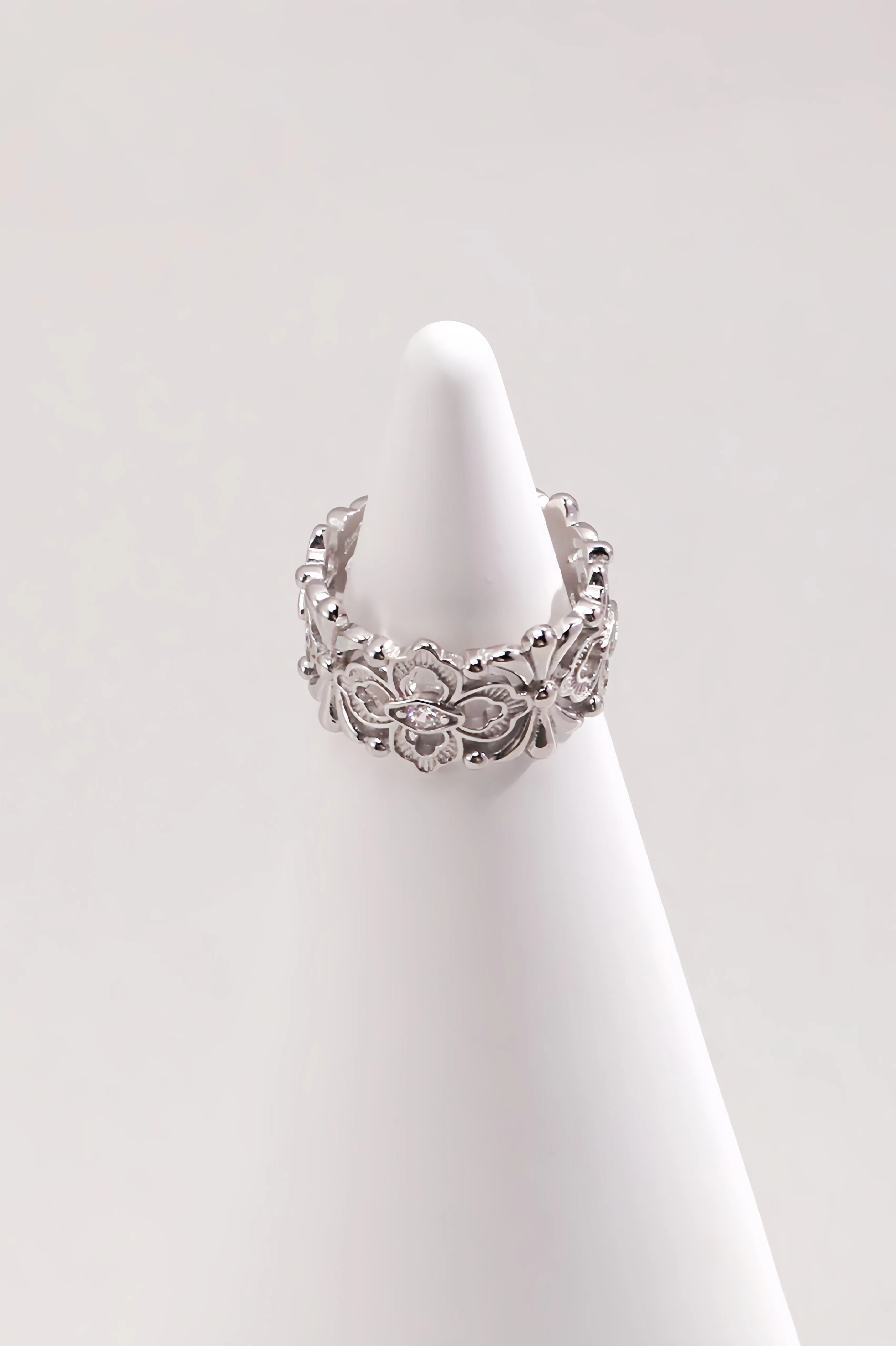 18K S925 Sterling Silver Fashion Exquisite Premium Ring