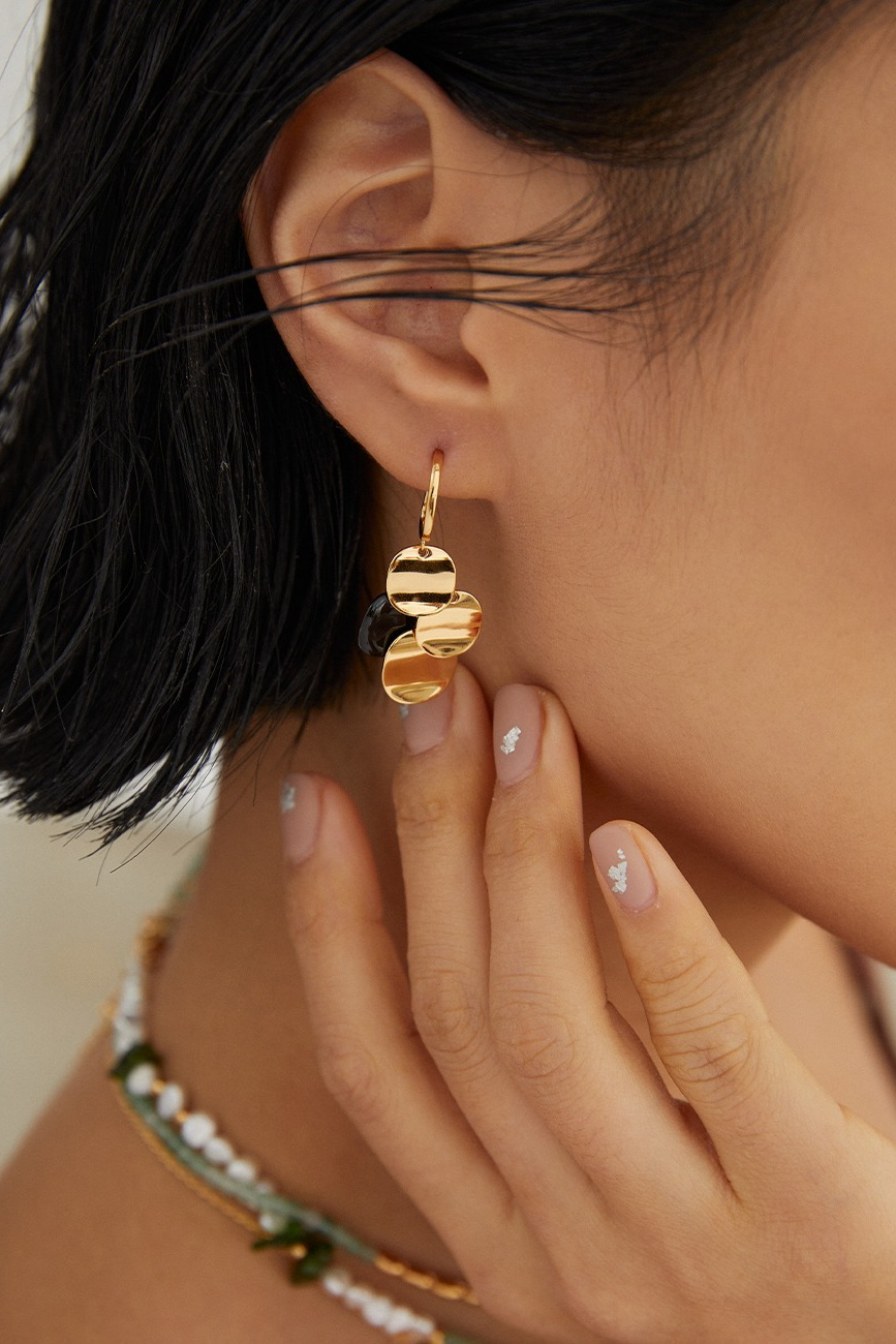 Rose Gold Natural Moonstone Ring