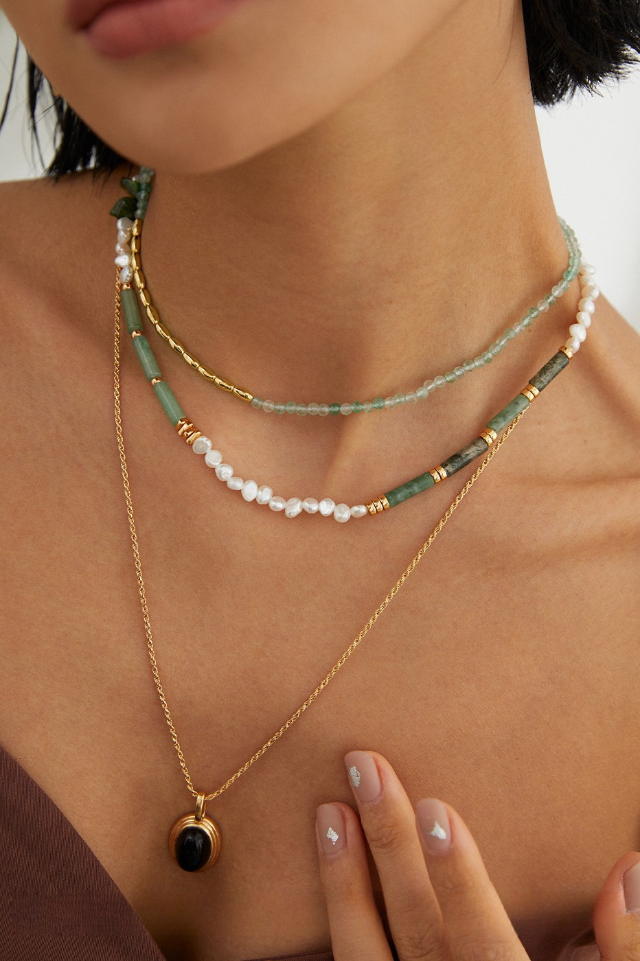 Rose Gold Natural Moonstone Ring