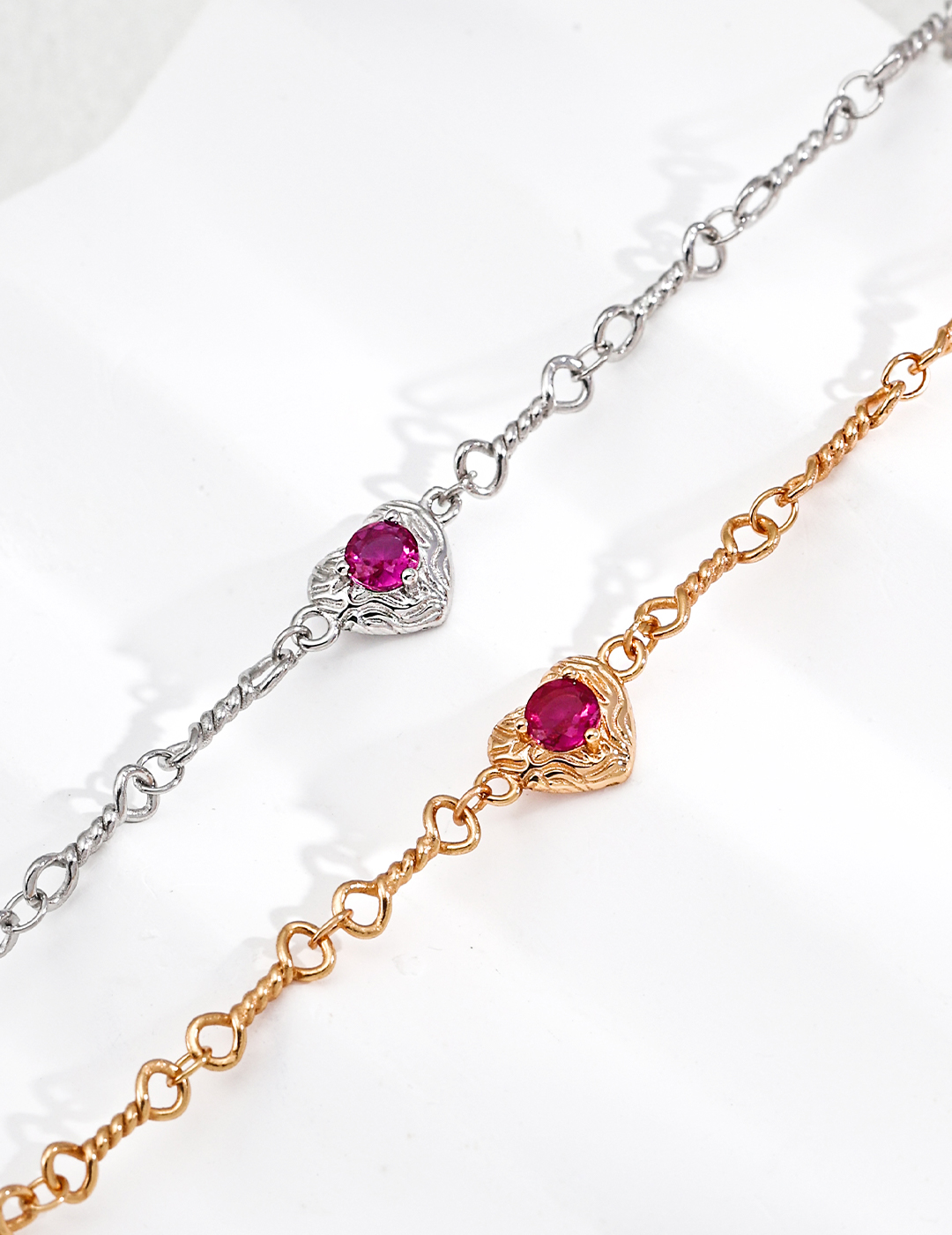 18K S925 sterling silver fashionable and versatile zircon bracelet