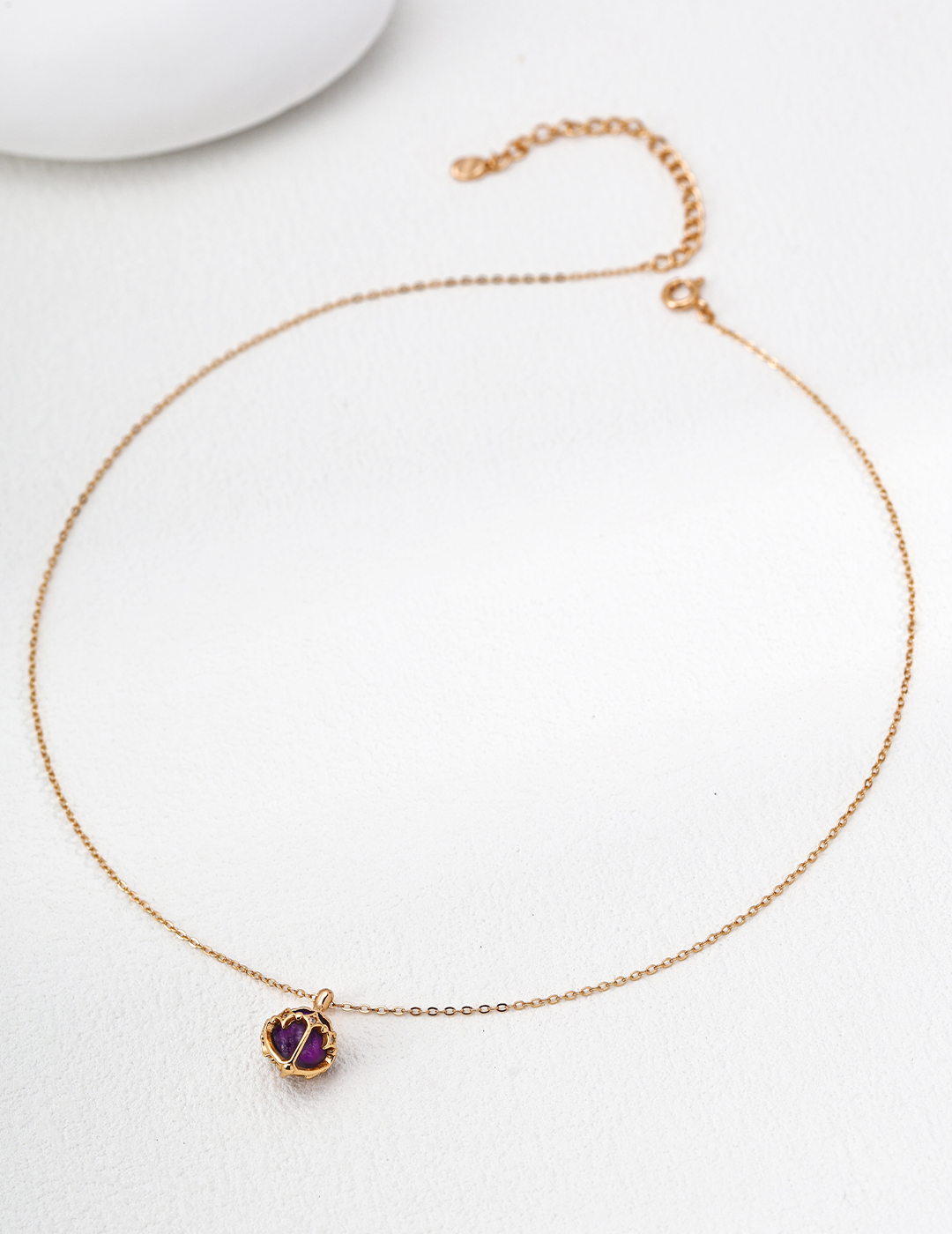 18K S925 Sterling Silver Lucky Star Necklace