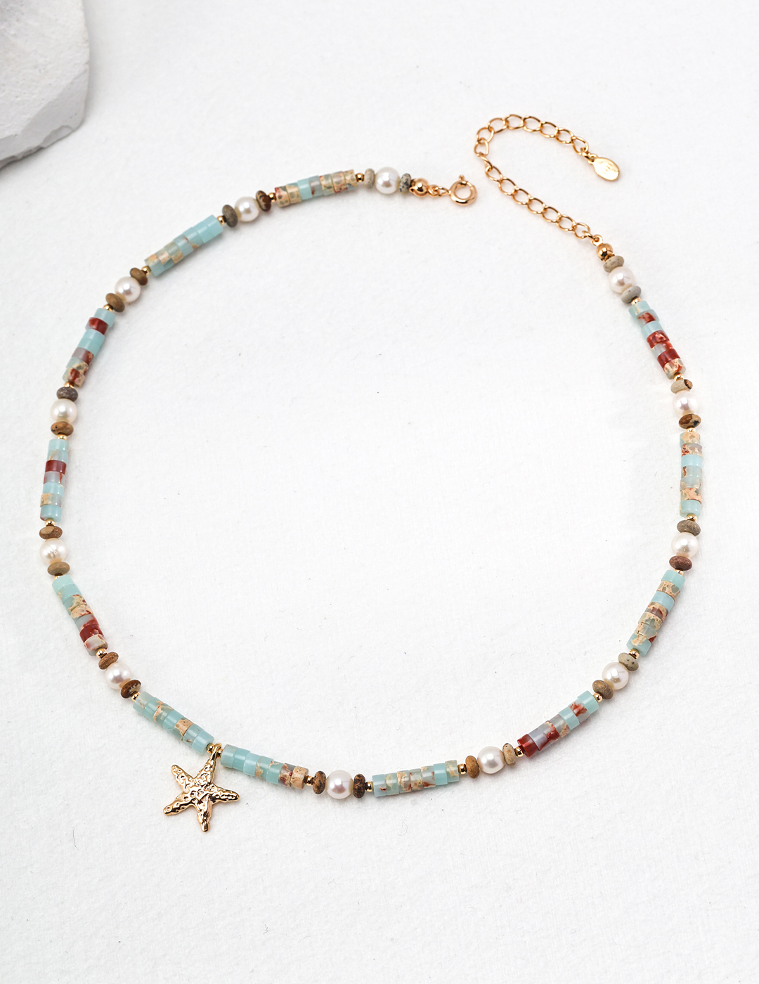 18K S925 Sterling Silver Vintage Fashion Unique Shoushan Stone Necklace