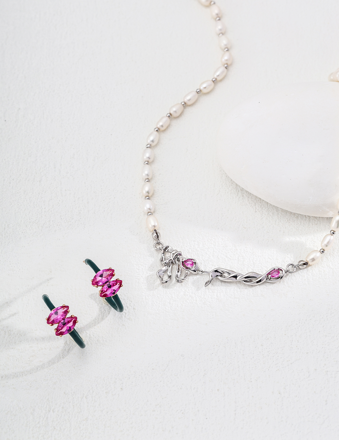 18K S925 Sterling Silver Vintage Fashion Niche Drip Enamel Zirconia Earrings