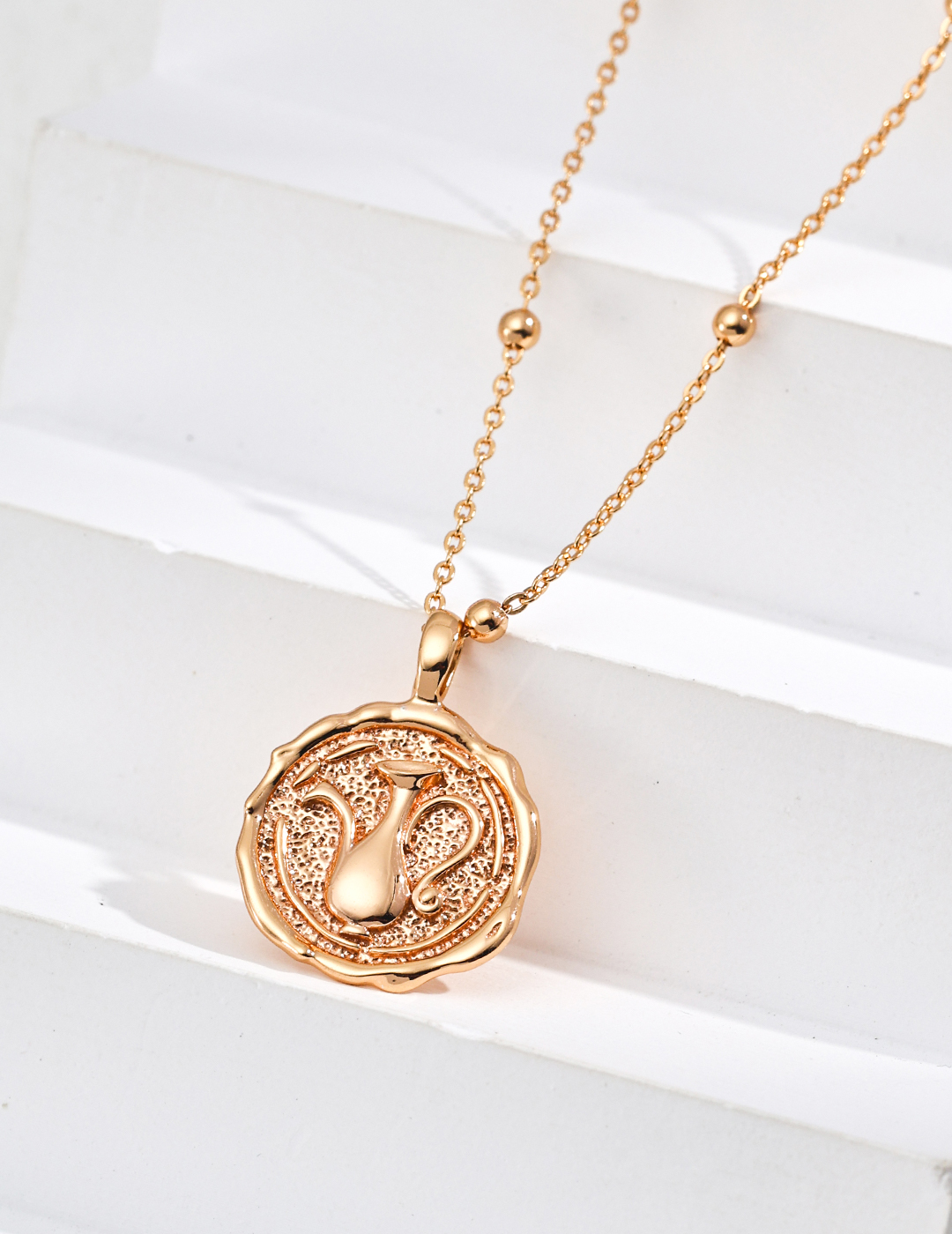 18K S925 Silver Simple Natural Lapis Lazuli Pendant Necklace