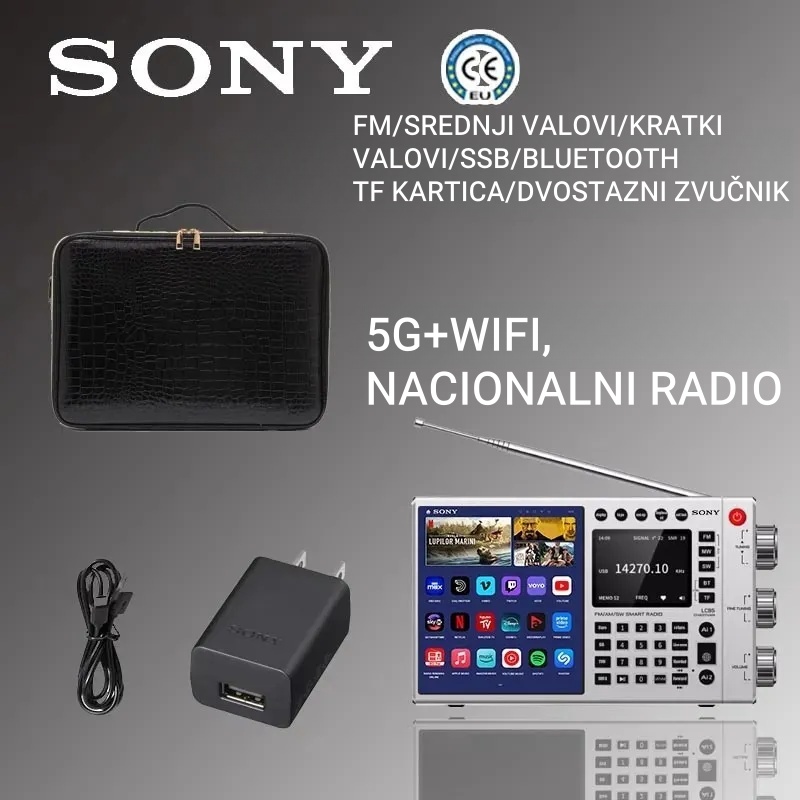 Novi sve-u-jednom radio iz Sonyja (online filmovi, online glazba, TV postaje, radio)