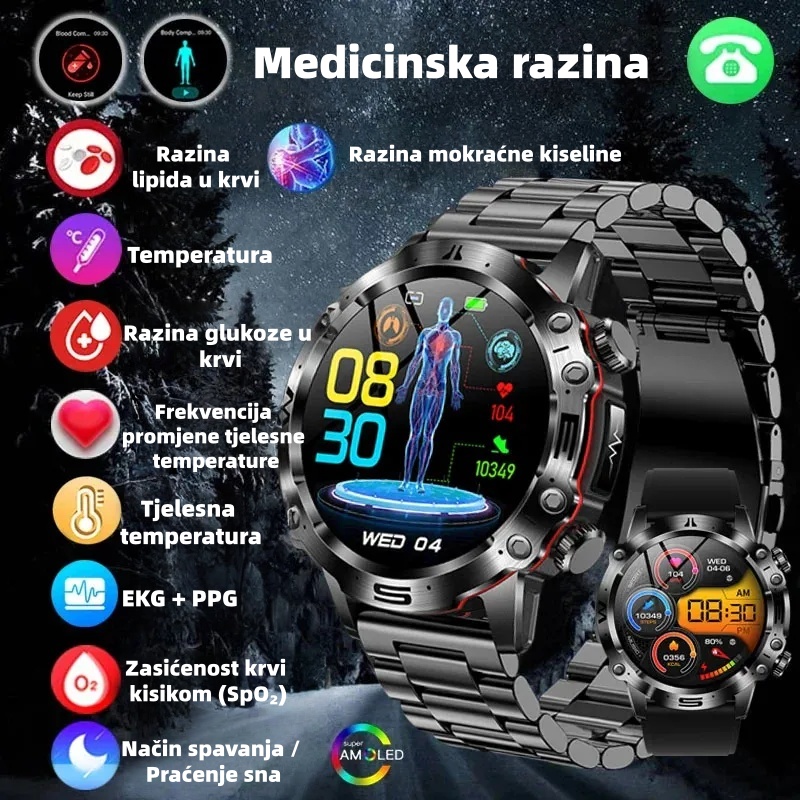 ✨💪Otvorite novu eru zdravlja! Siemens sat za lasersku terapiju, otkucaji srca, srčani ritam, sve pod jednom kontrolom! 🕰️❤️ Moderno upravljanje zdravljem postalo je lakše!