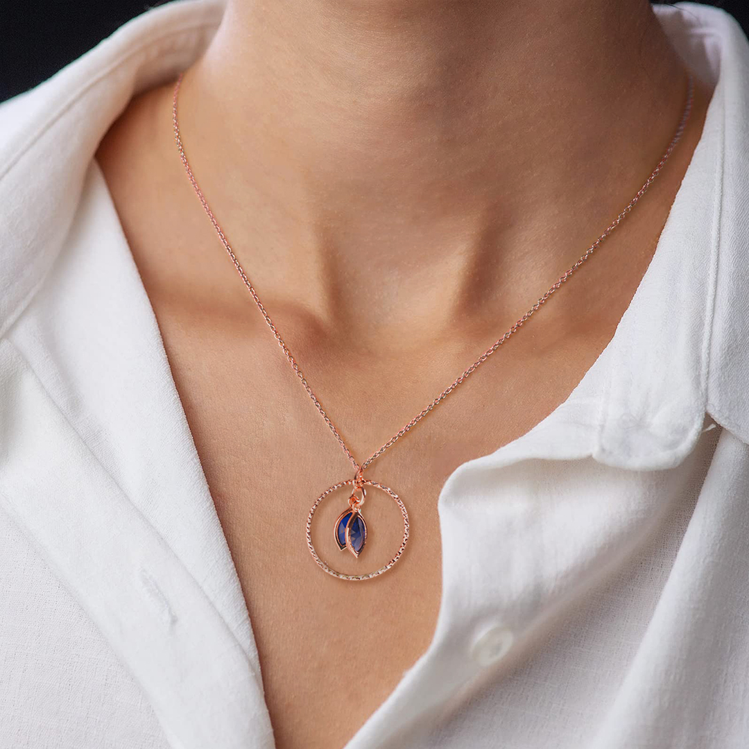 Colar personalizado com pedra do mês da mãe