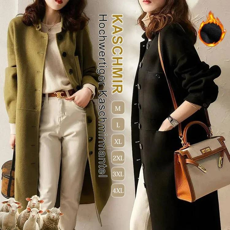 Casaco de Lã Moda Feminina