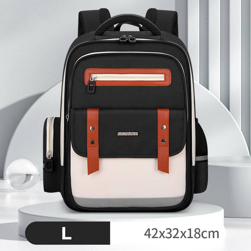 Nova mochila escolar infantil com proteção de cintura