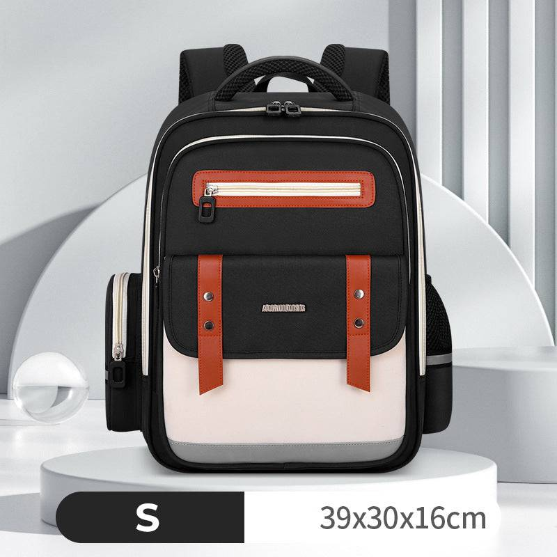 Nova mochila escolar infantil com proteção de cintura