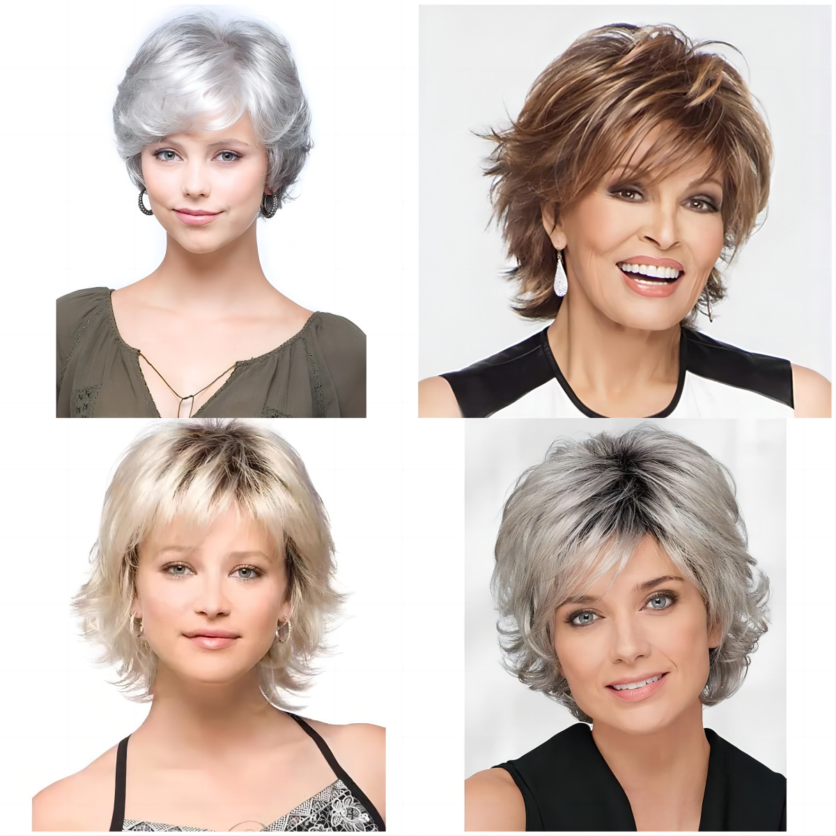 Cabelo encaracolado estiloso