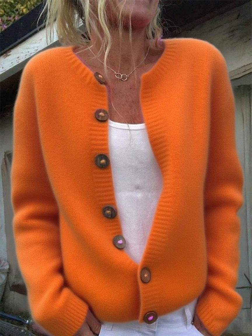 Women's Autumn And Winter Solid Color Sweater