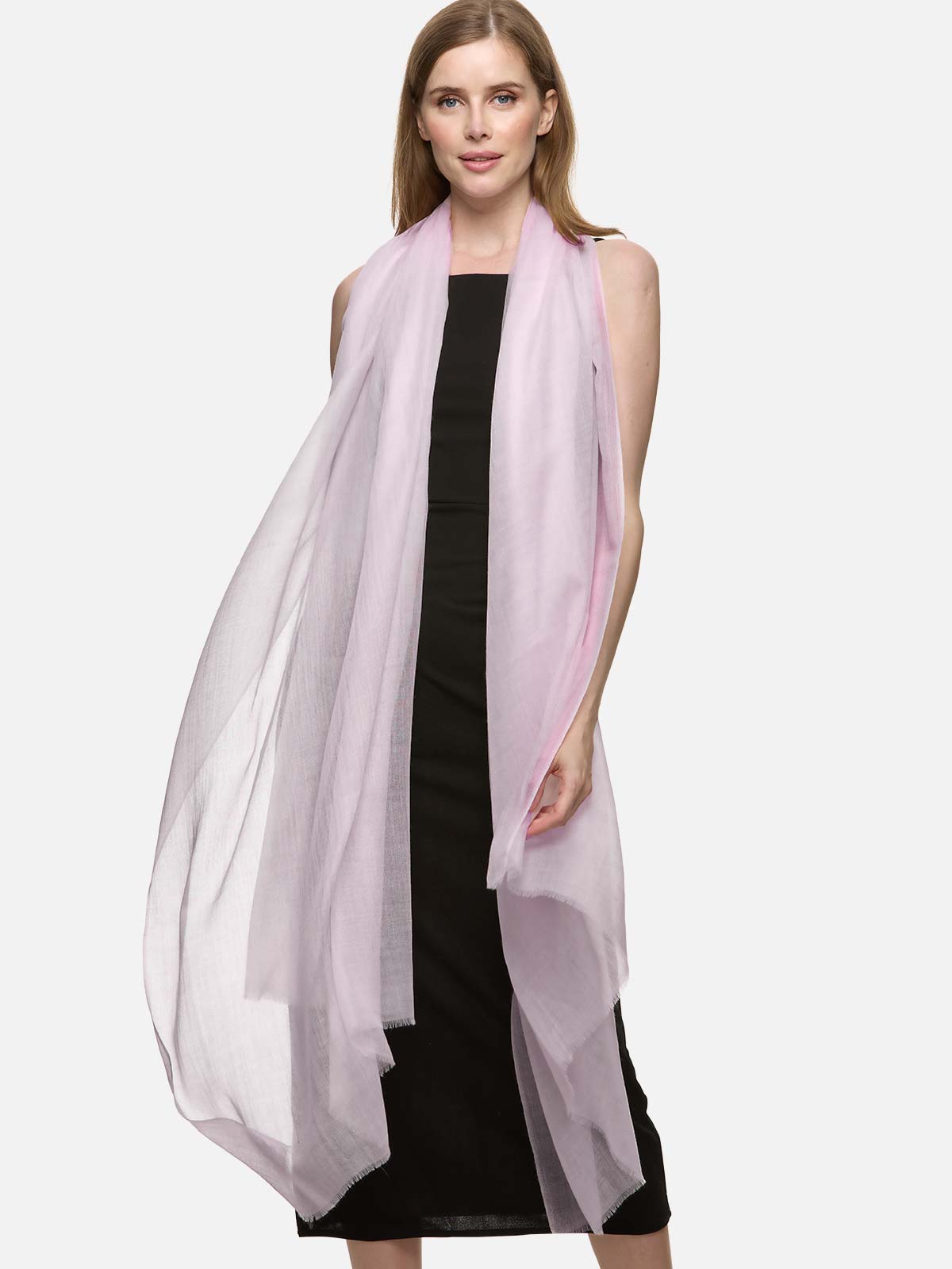 Featherlight Petal Cashmere Scarf