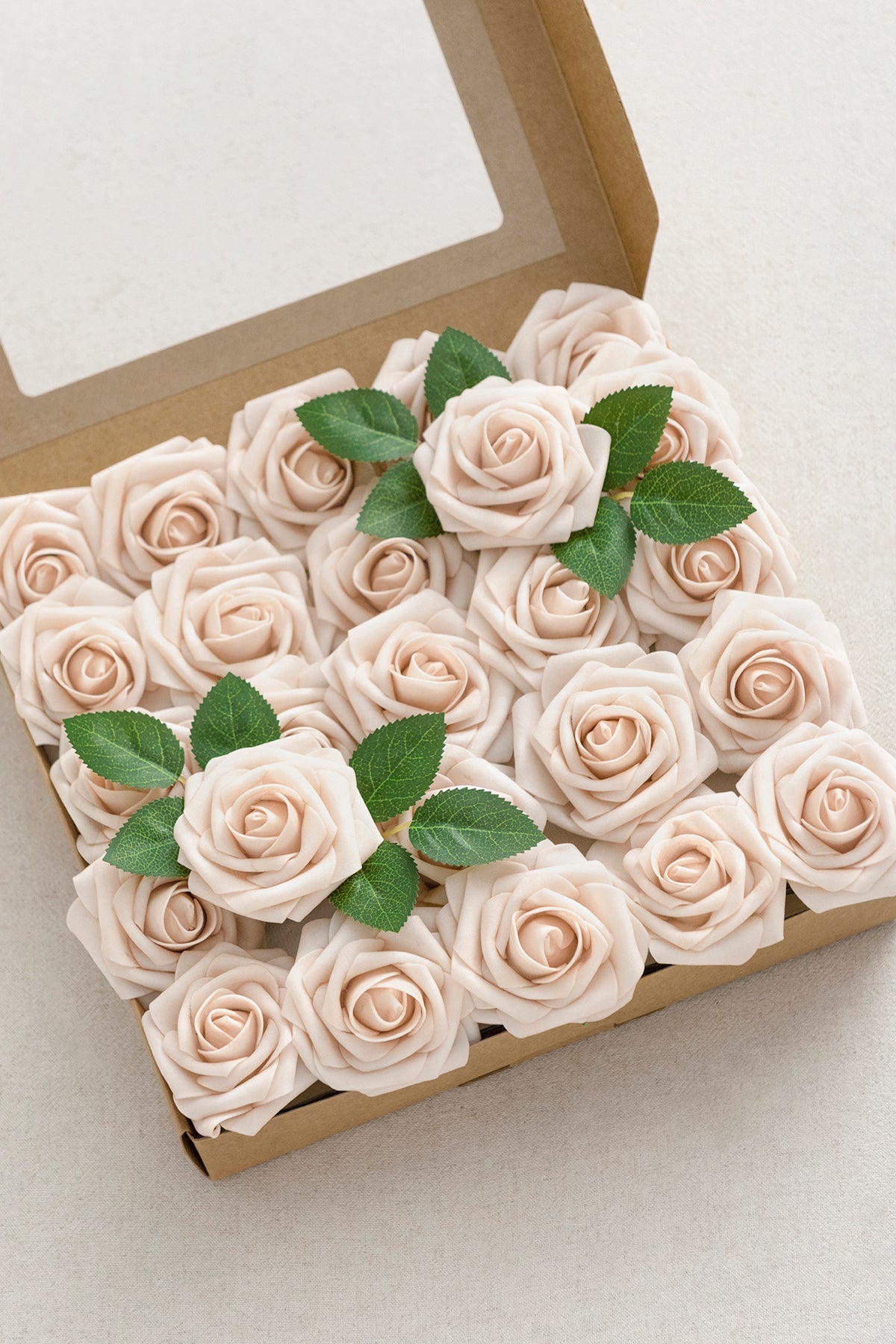 Rosa de espuma 3" com haste - 66 cores
