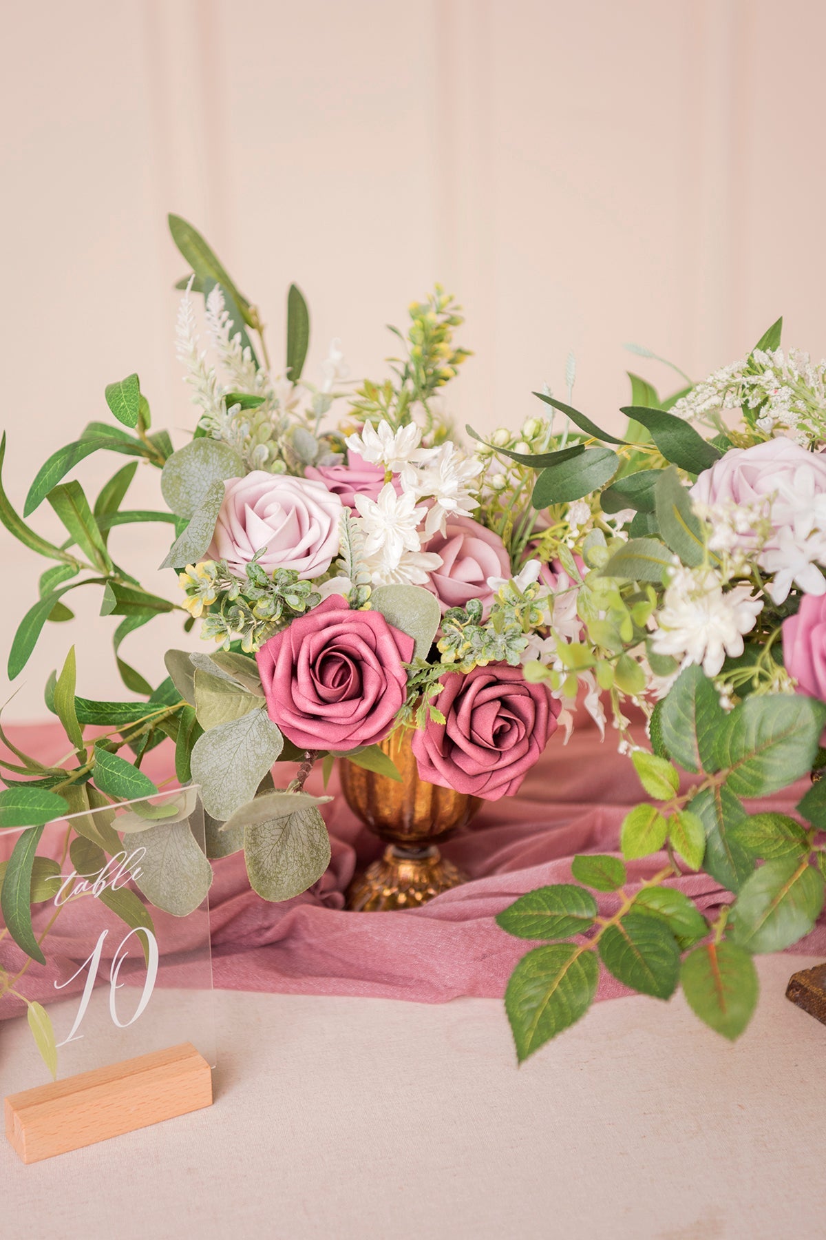 Rosa de espuma 3" com haste - 66 cores