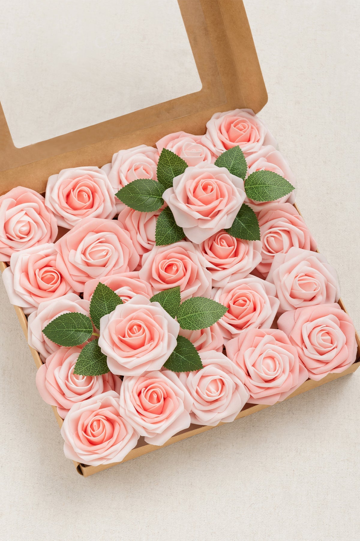 Rosa de espuma 3" com haste - 66 cores