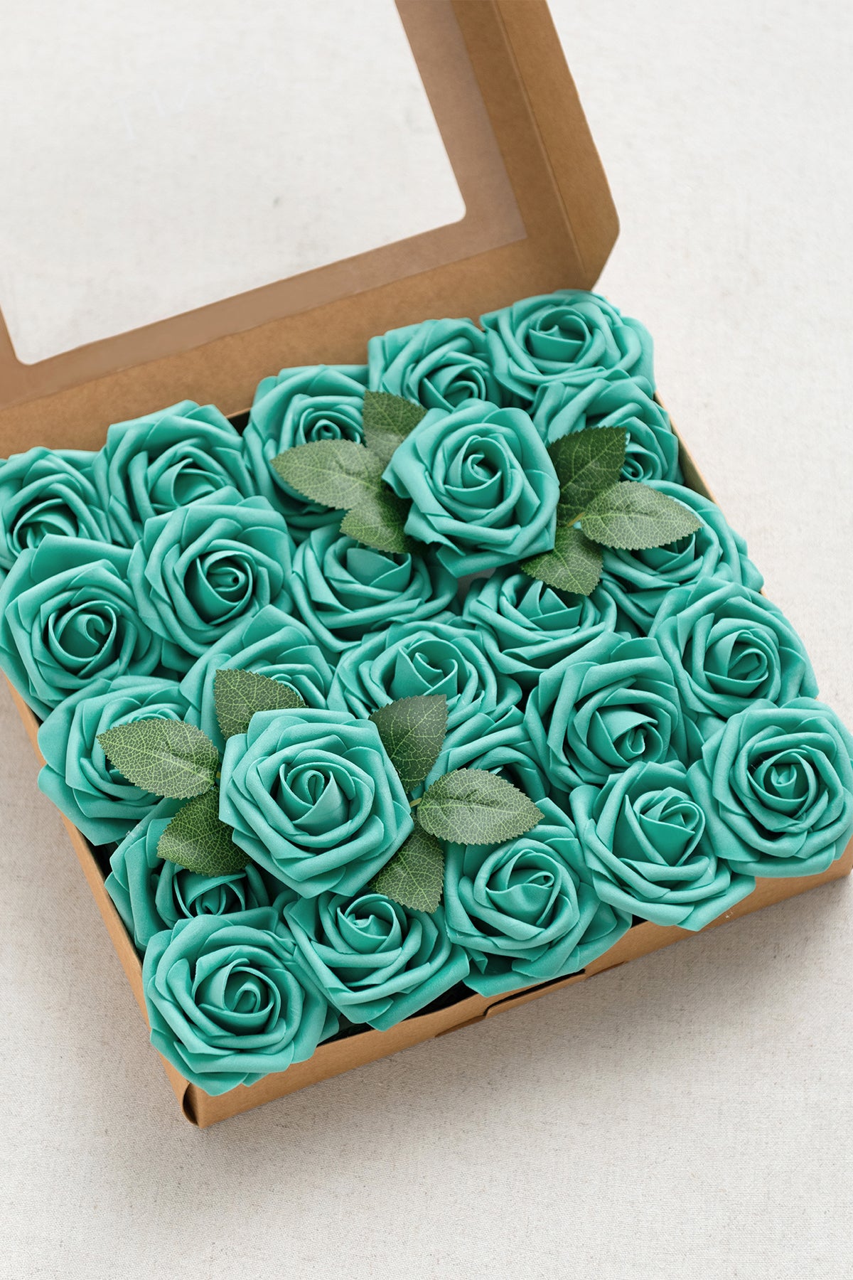 Rosa de espuma 3" com haste - 66 cores