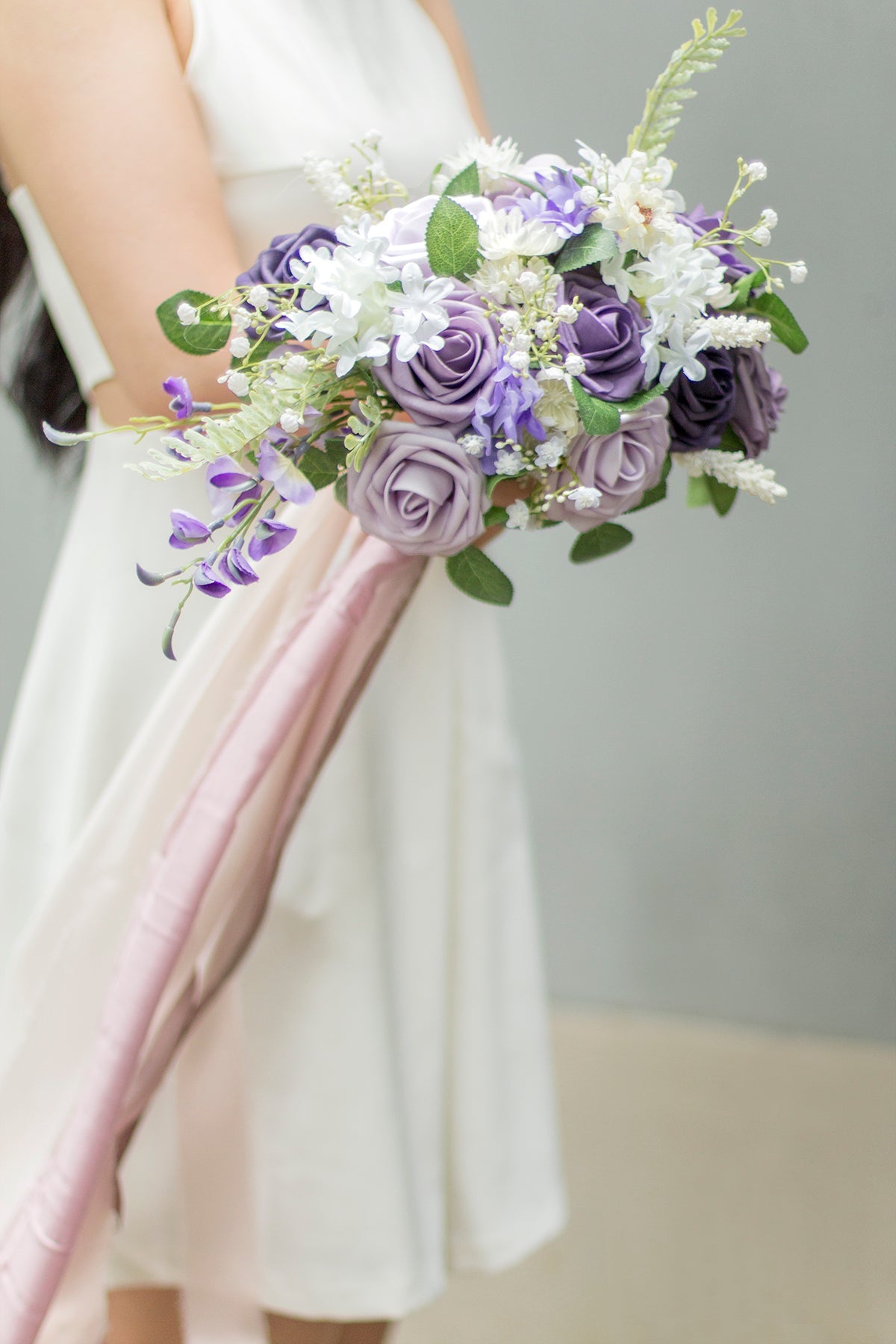 Rosa de espuma 3" com haste - 66 cores