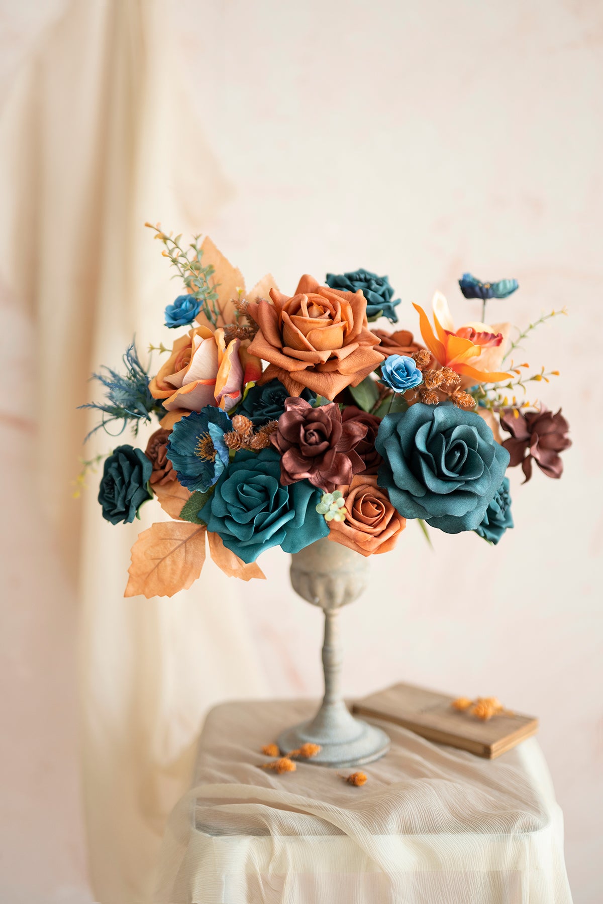 Caixas de flores de designer Moody Teal