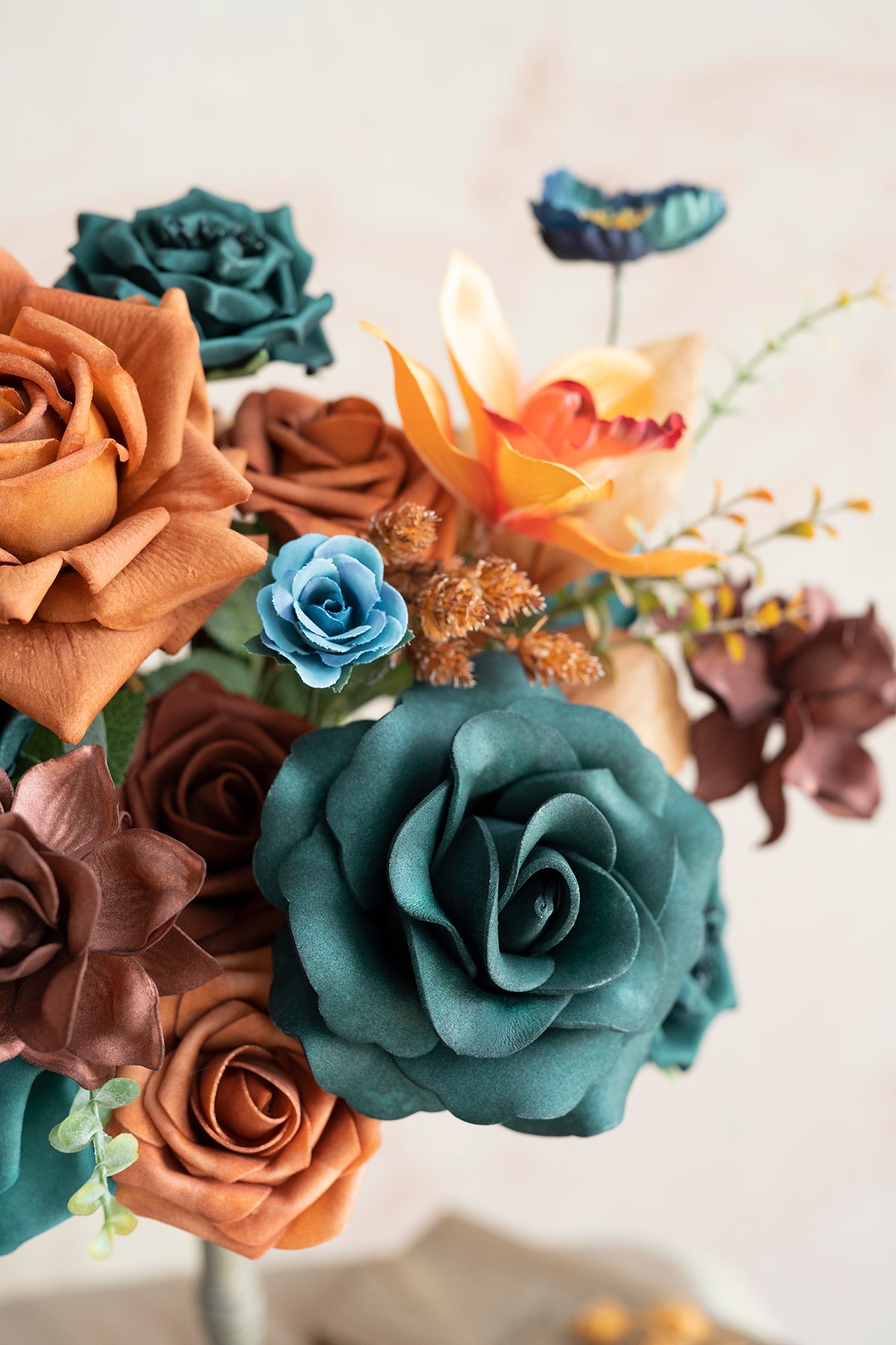 Caixas de flores de designer Moody Teal