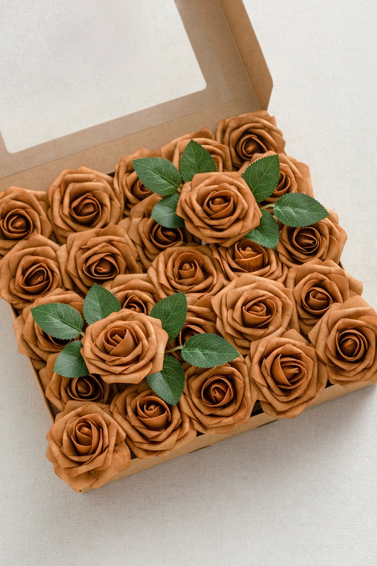 Rosa de espuma 3" com haste - 66 cores