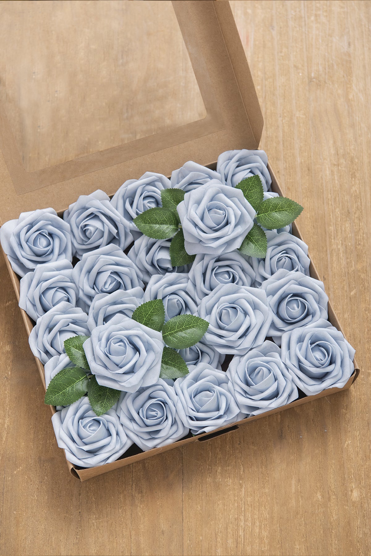 Rosa de espuma 3" com haste - 66 cores