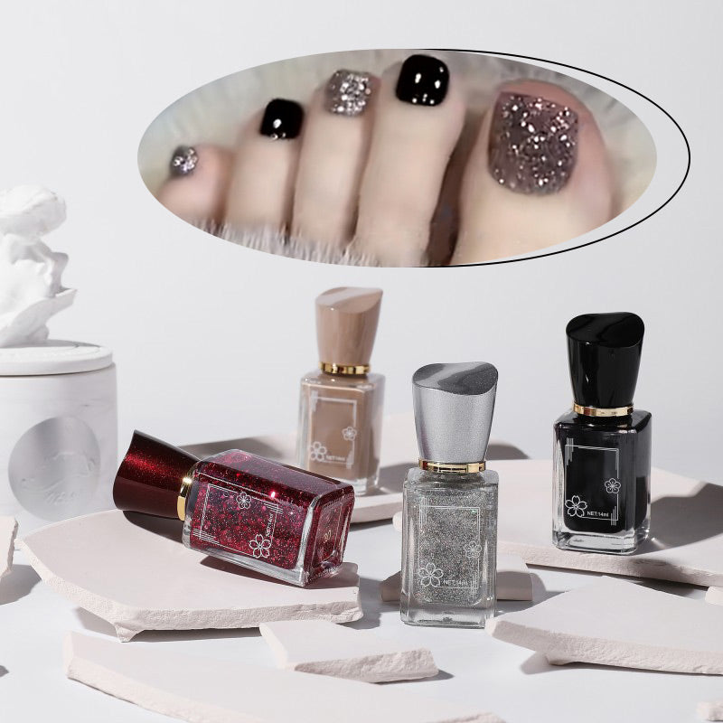 Esmalte multicolorido de secagem rápida e sem cozimento