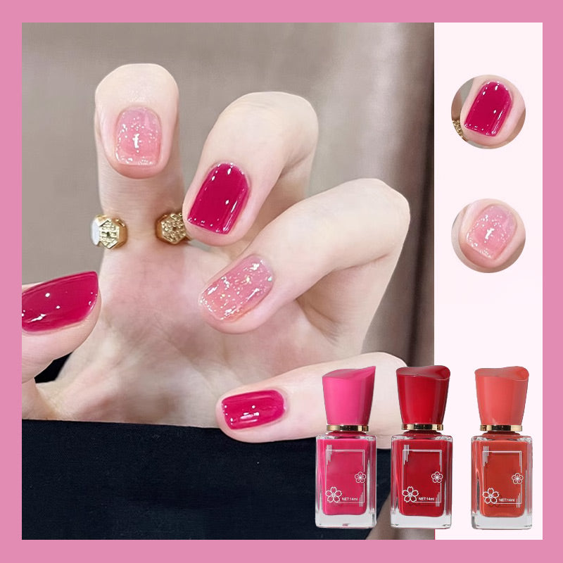 Esmalte multicolorido de secagem rápida e sem cozimento