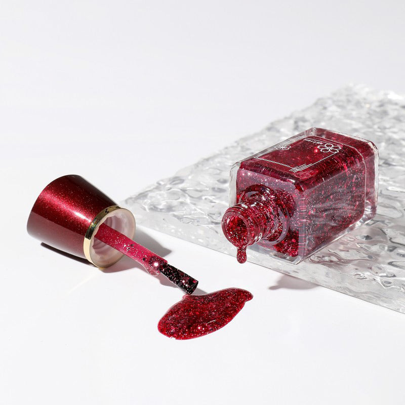 Esmalte multicolorido de secagem rápida e sem cozimento