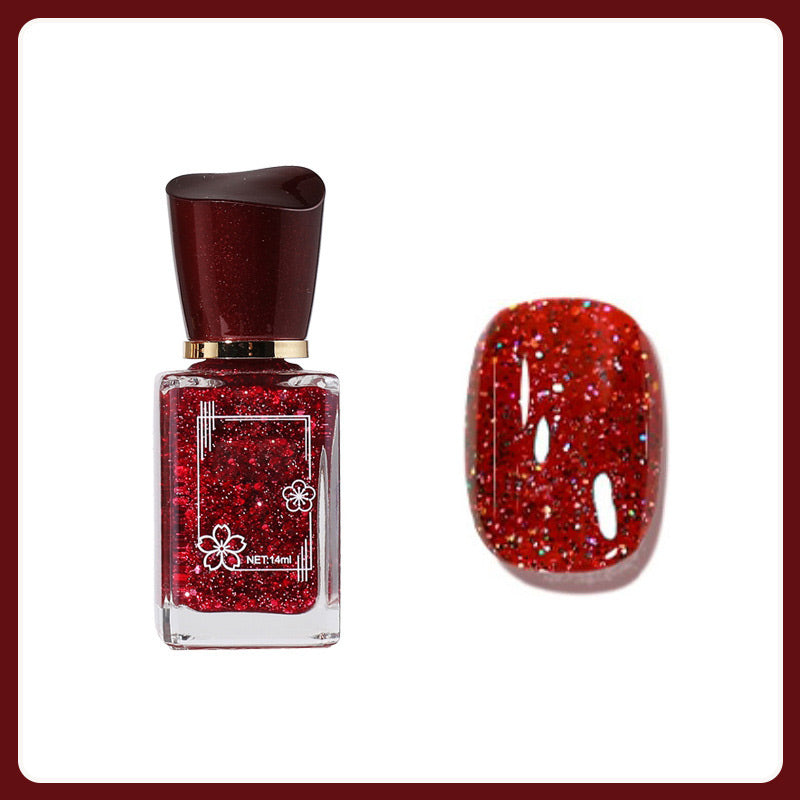 Esmalte multicolorido de secagem rápida e sem cozimento