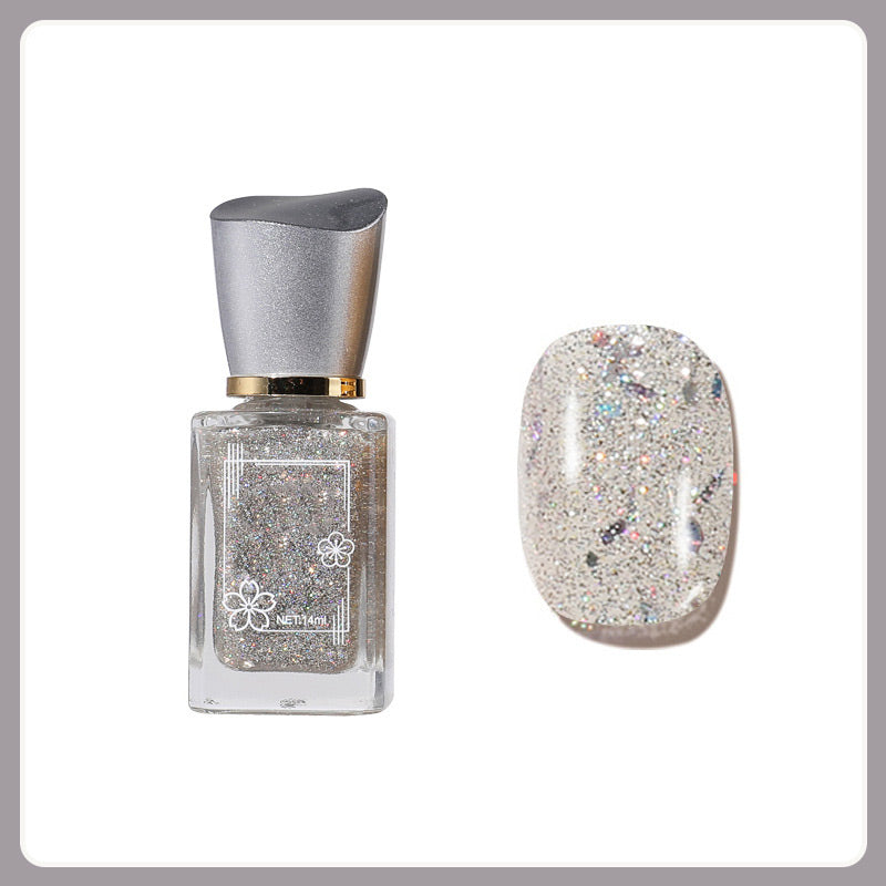 Esmalte multicolorido de secagem rápida e sem cozimento