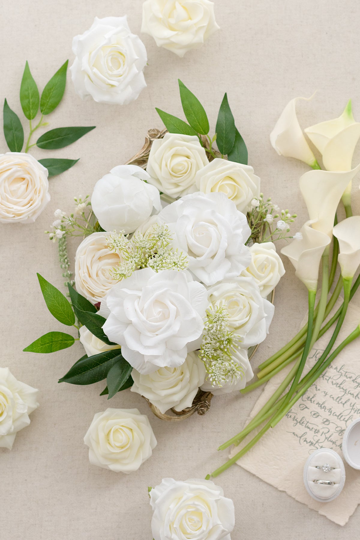 Caixas de flores de designer Calla Lily