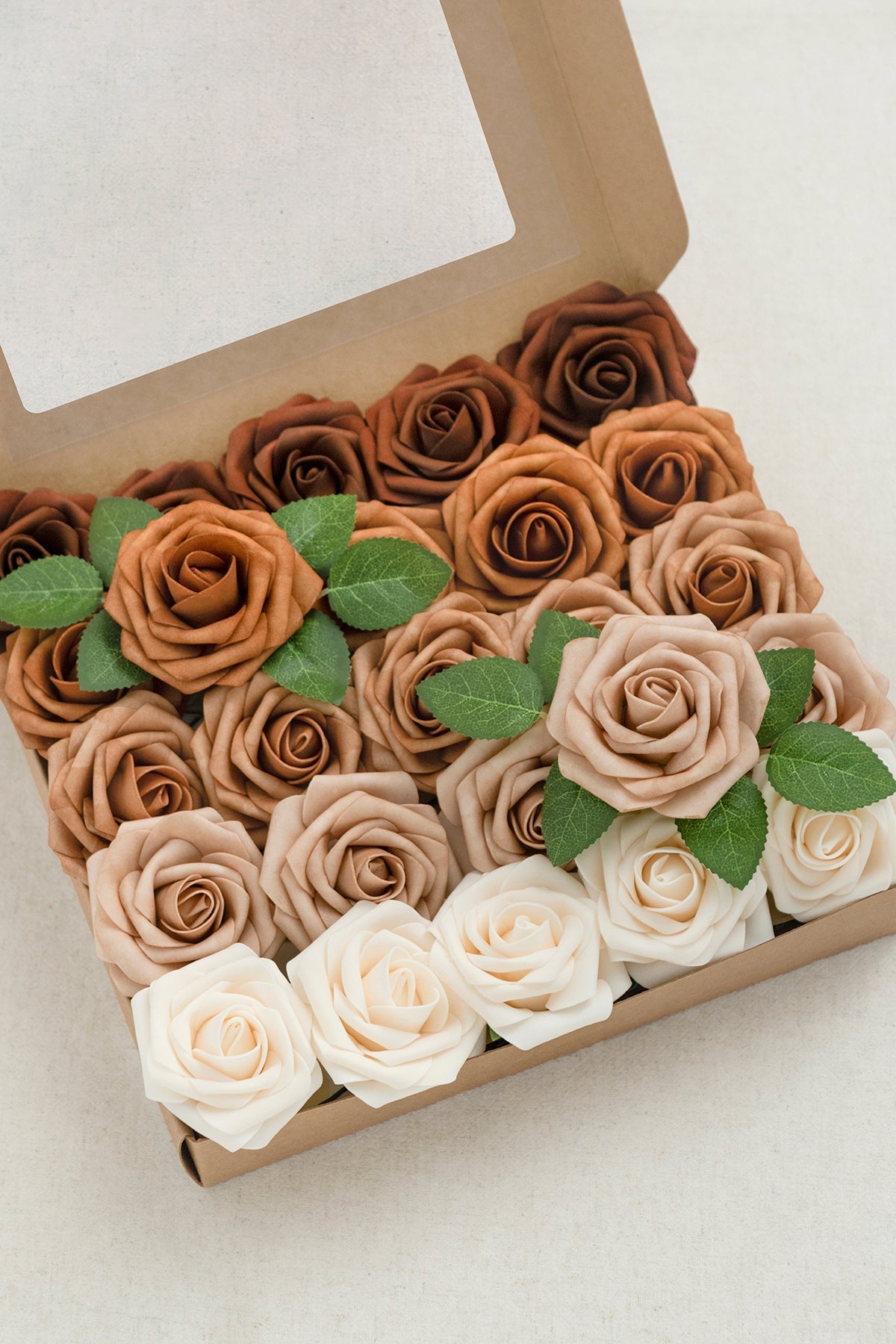 Rosa de espuma 3" com haste - 66 cores