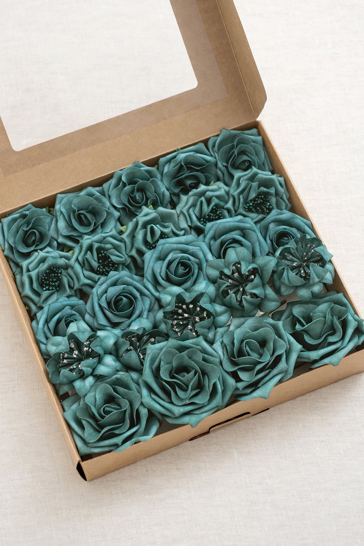 Caixas de flores de designer Moody Teal