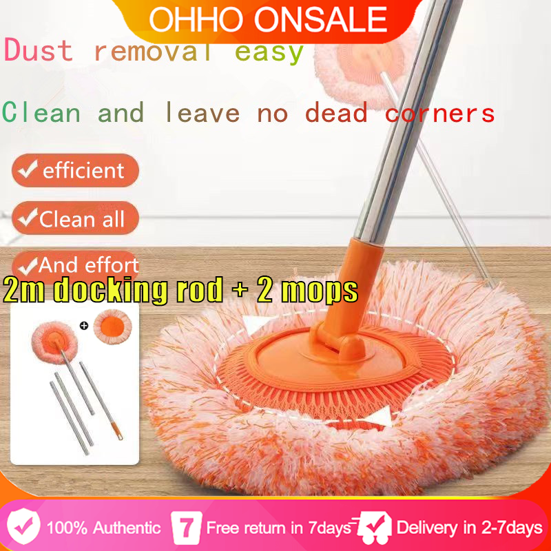 [Original + envio em 24 horas] Esfregão retrátil de cabo longo para limpeza de carros, esfregão retrátil, limpador de vidro, escova de limpeza de janelas, rotação de 360 ​​graus