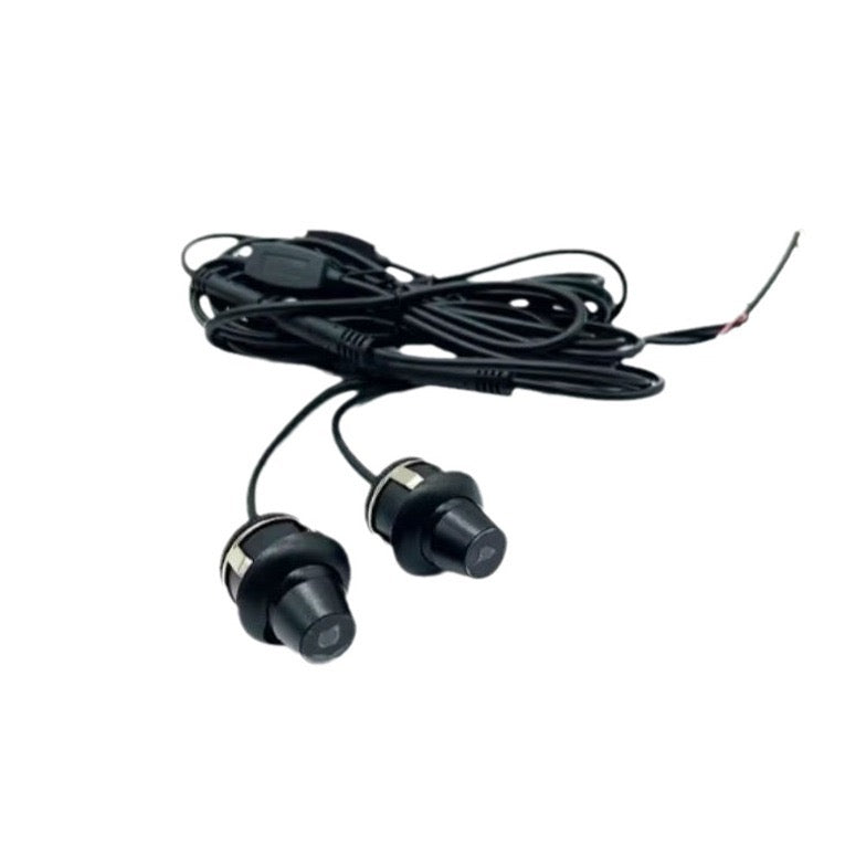 Luz de boas-vindas com asas de anjo, luz de boas-vindas para o espelho retrovisor do carro, conjunto de 2 peças