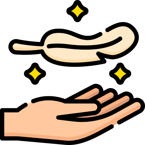 Materiais macios e amig&aacute;veis ​​&agrave; pele